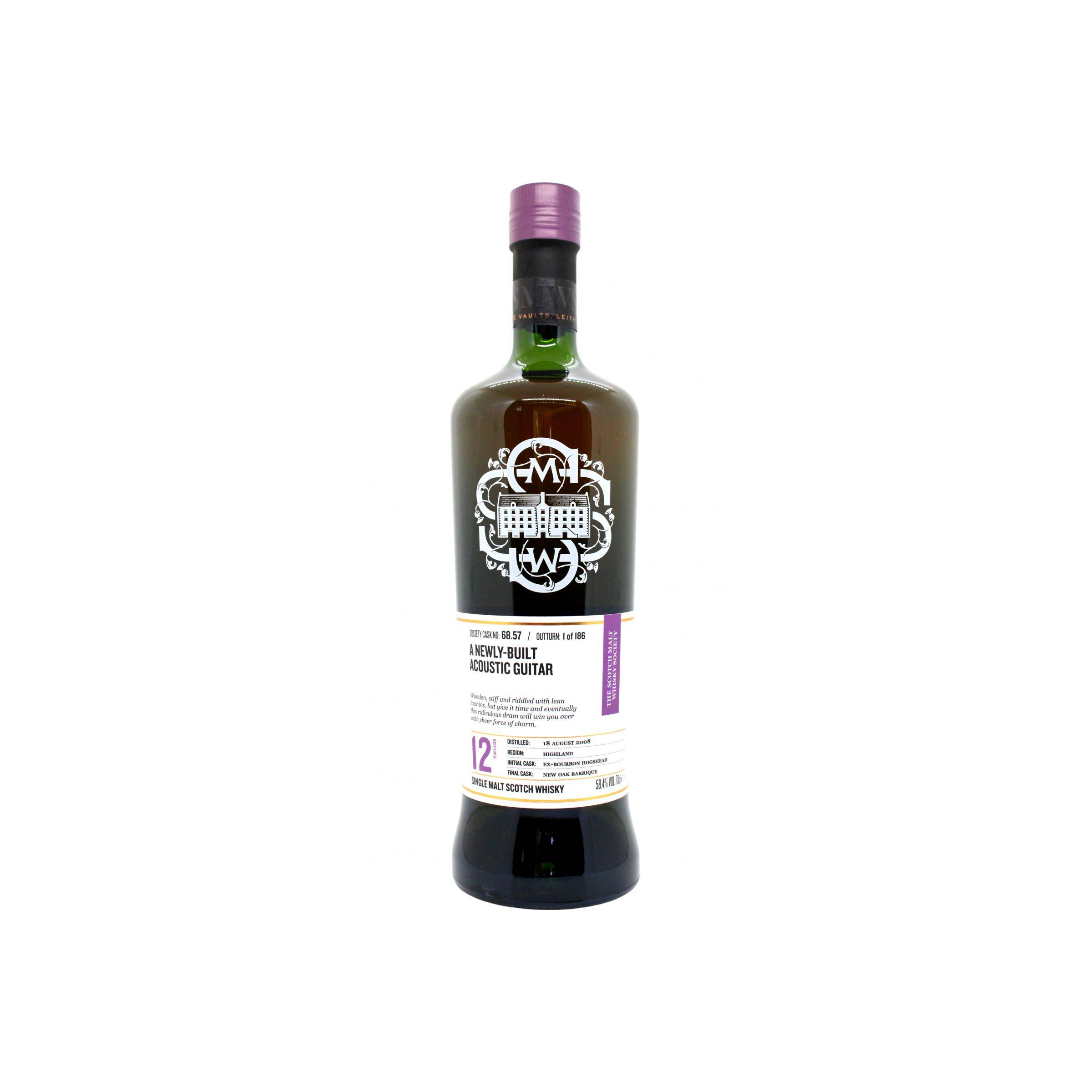 The Scotch Malt Whisky Society 2008 12 Years Single Malt Whisky