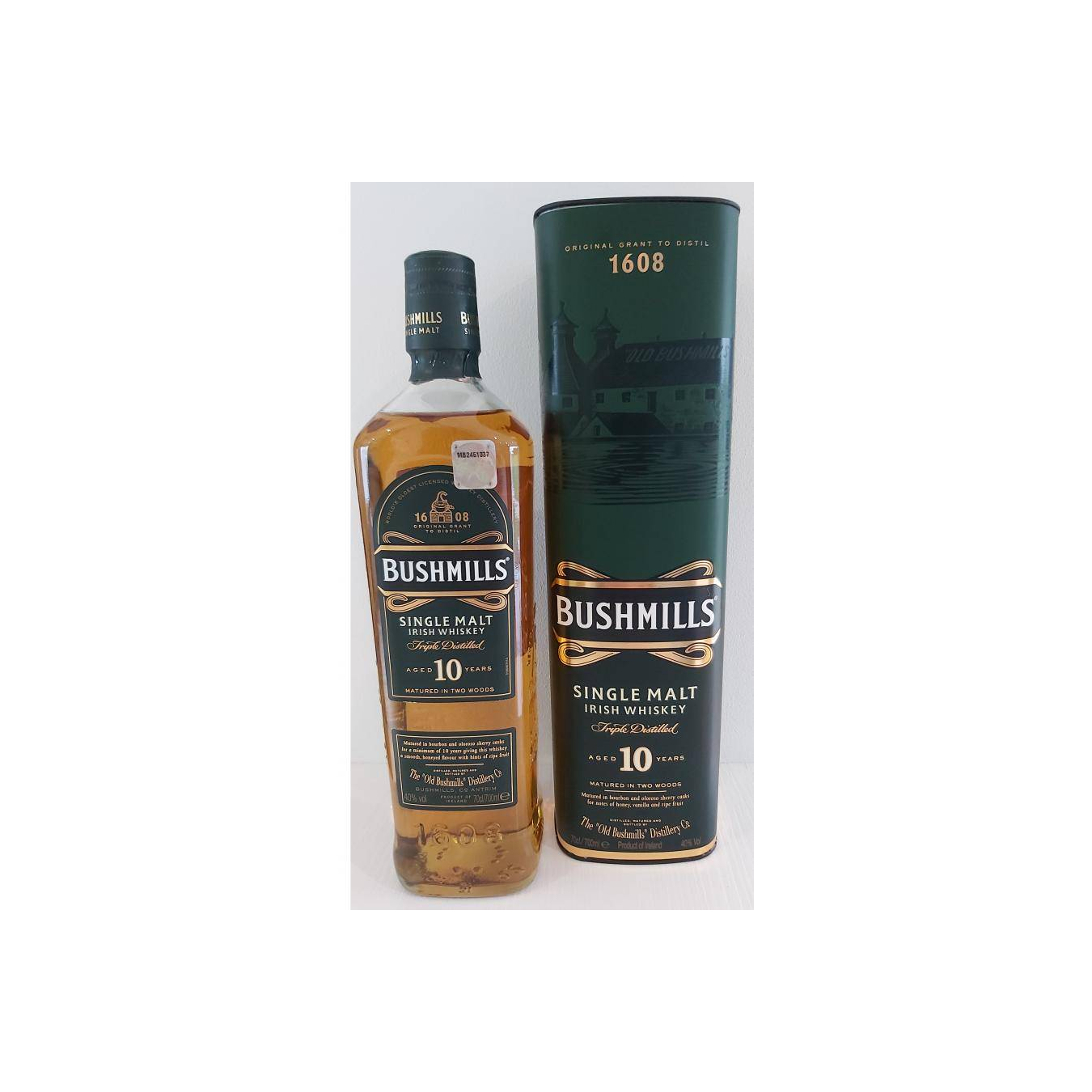 Bushmills 10 Years Single Malt Whisky 2