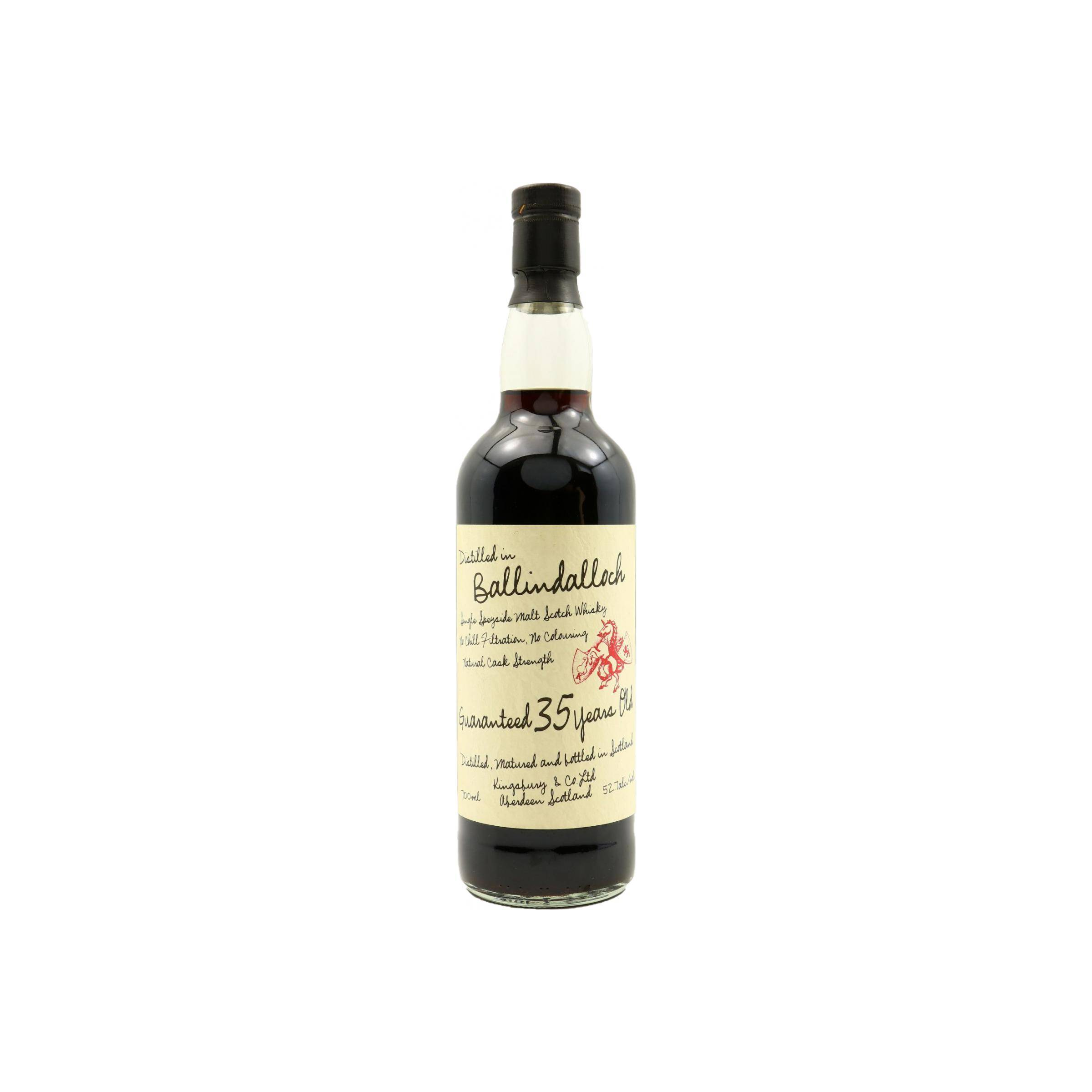 Kingsbury 35 Years Single Malt Whisky