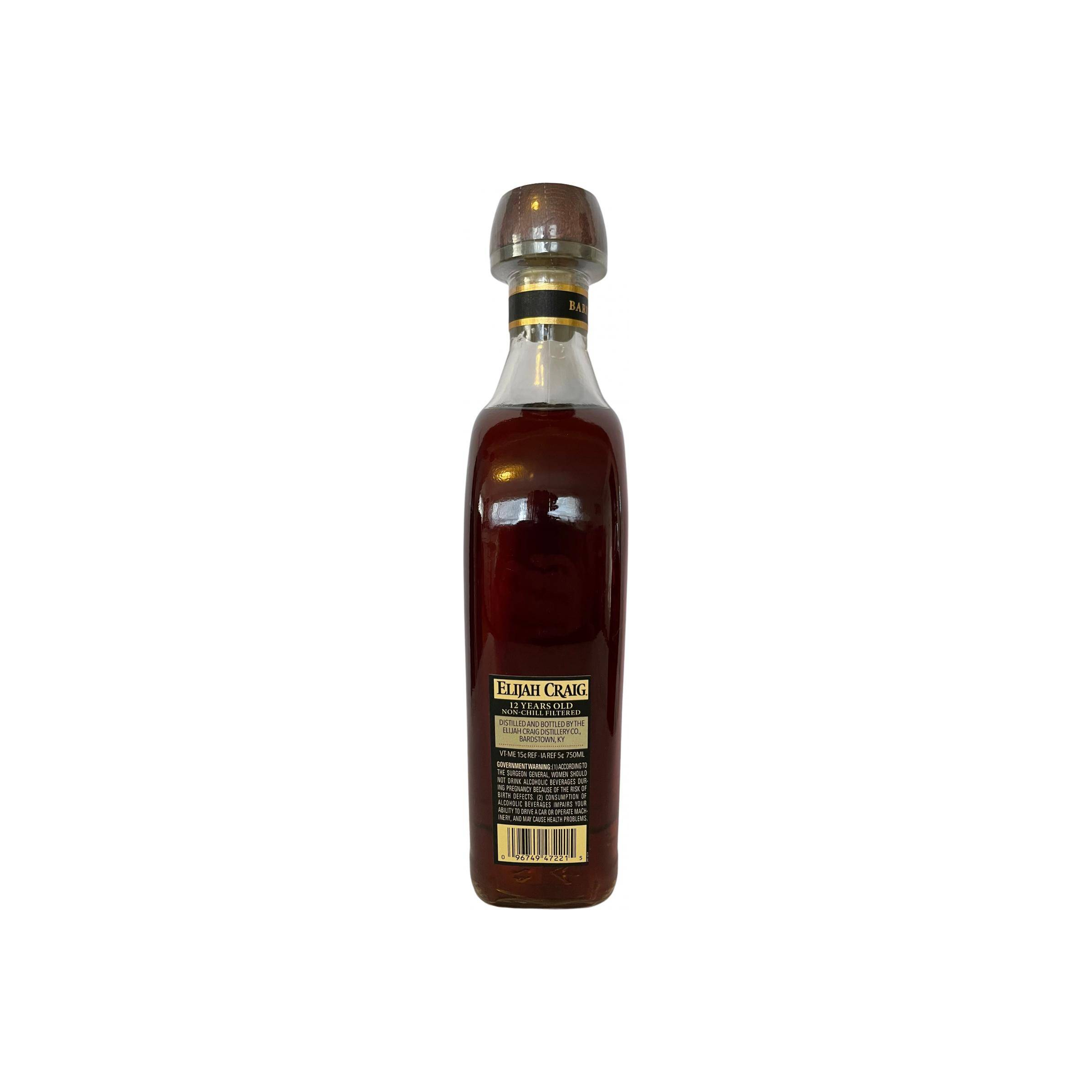 Elijah Craig 12 Years Bourbon Whisky 2