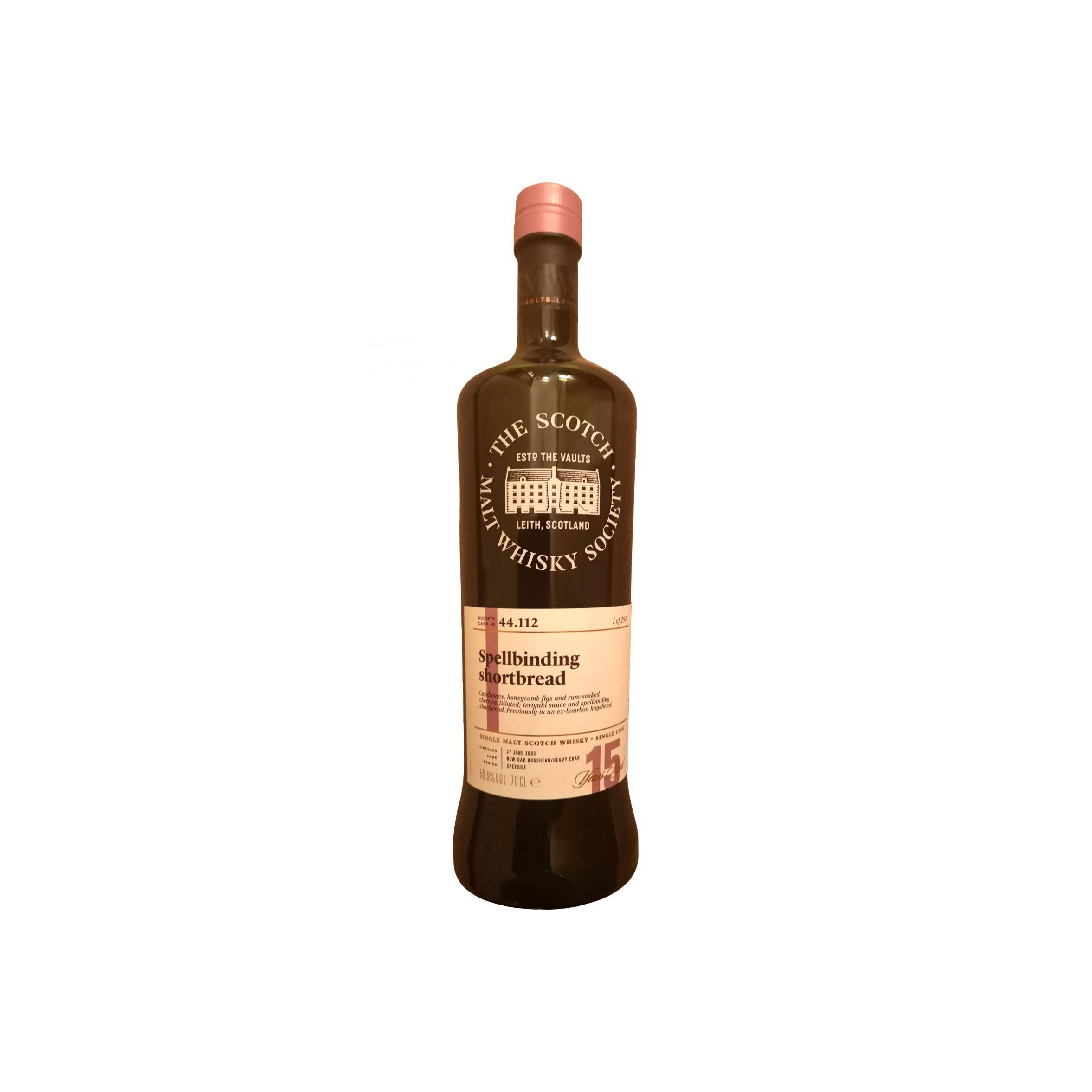 The Scotch Malt Whisky Society 2003 15 Years Single Malt Whisky