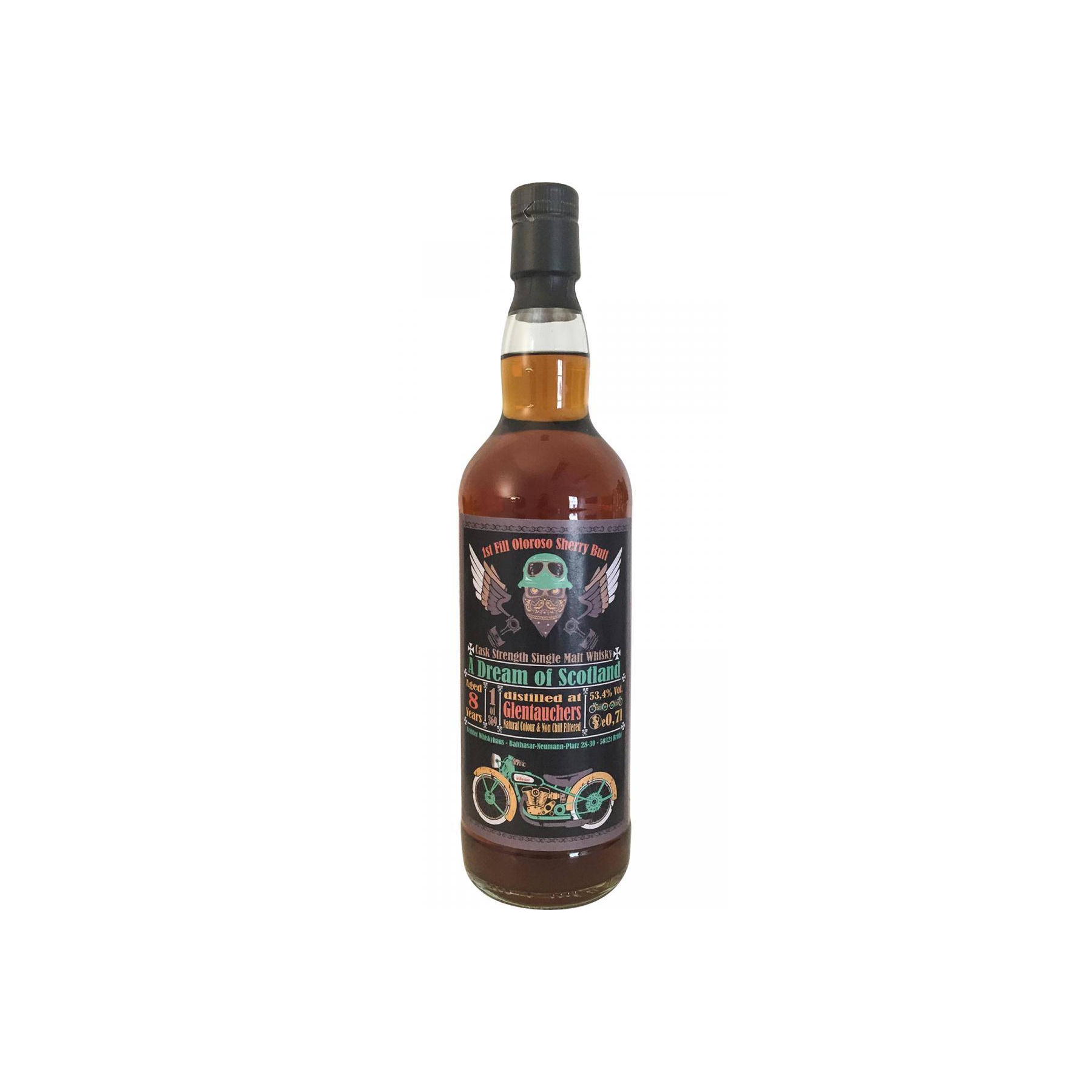 Glentauchers 8 Years Single Malt Whisky