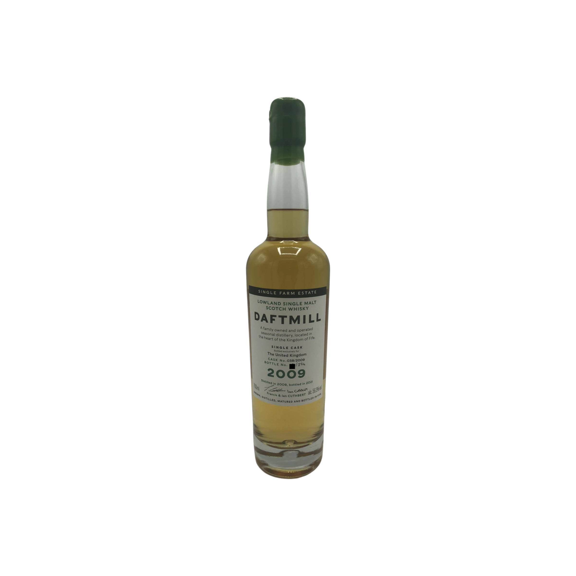 Daftmill Single Cask 2009 12 Years Single Malt Whisky