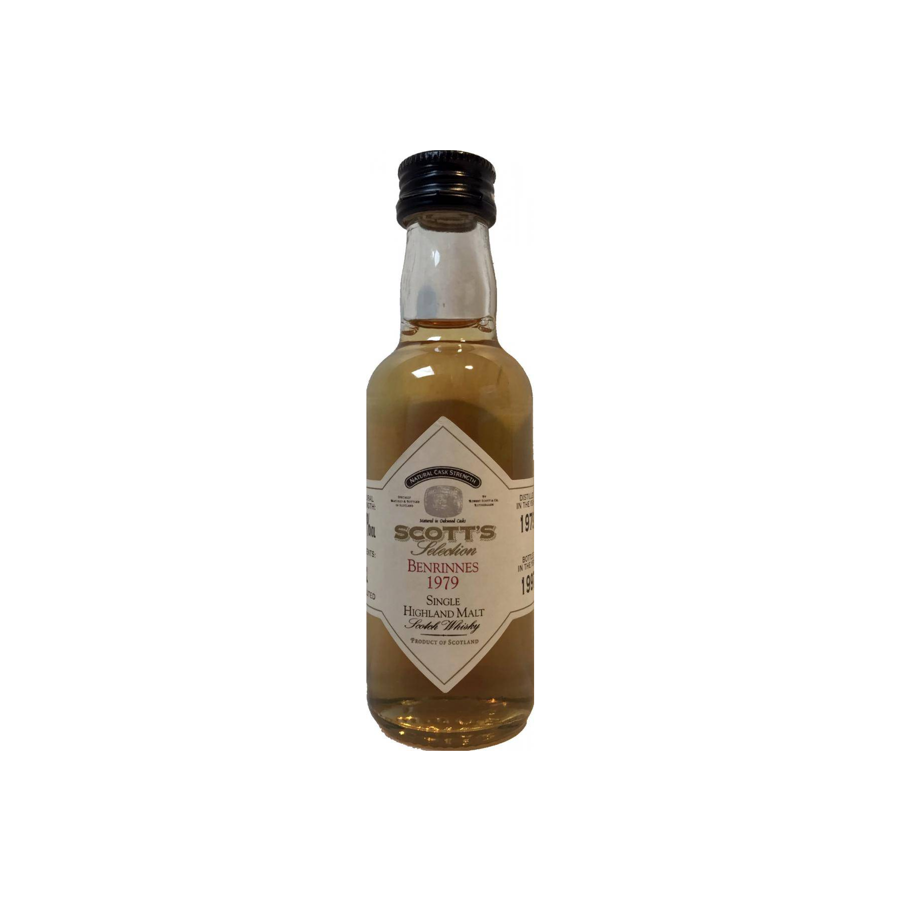 Benrinnes Miniature 1979 18 Years Single Malt Whisky 2