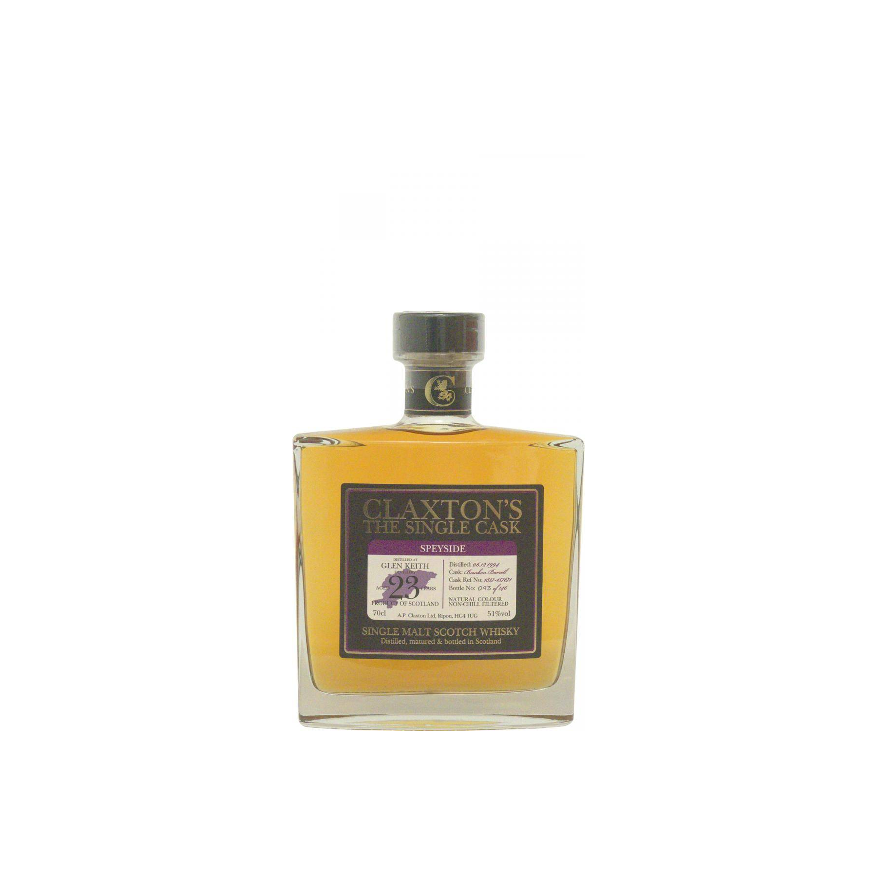 Glen Keith 1994 23 Years Single Malt Whisky 2