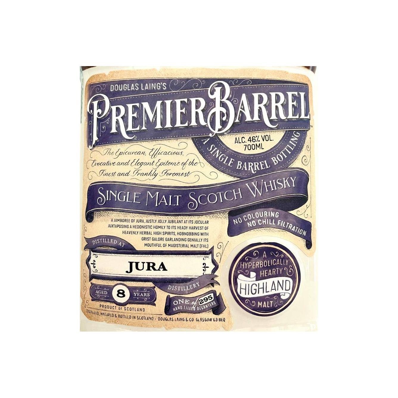 Jura 8 Years Single Malt Whisky 2