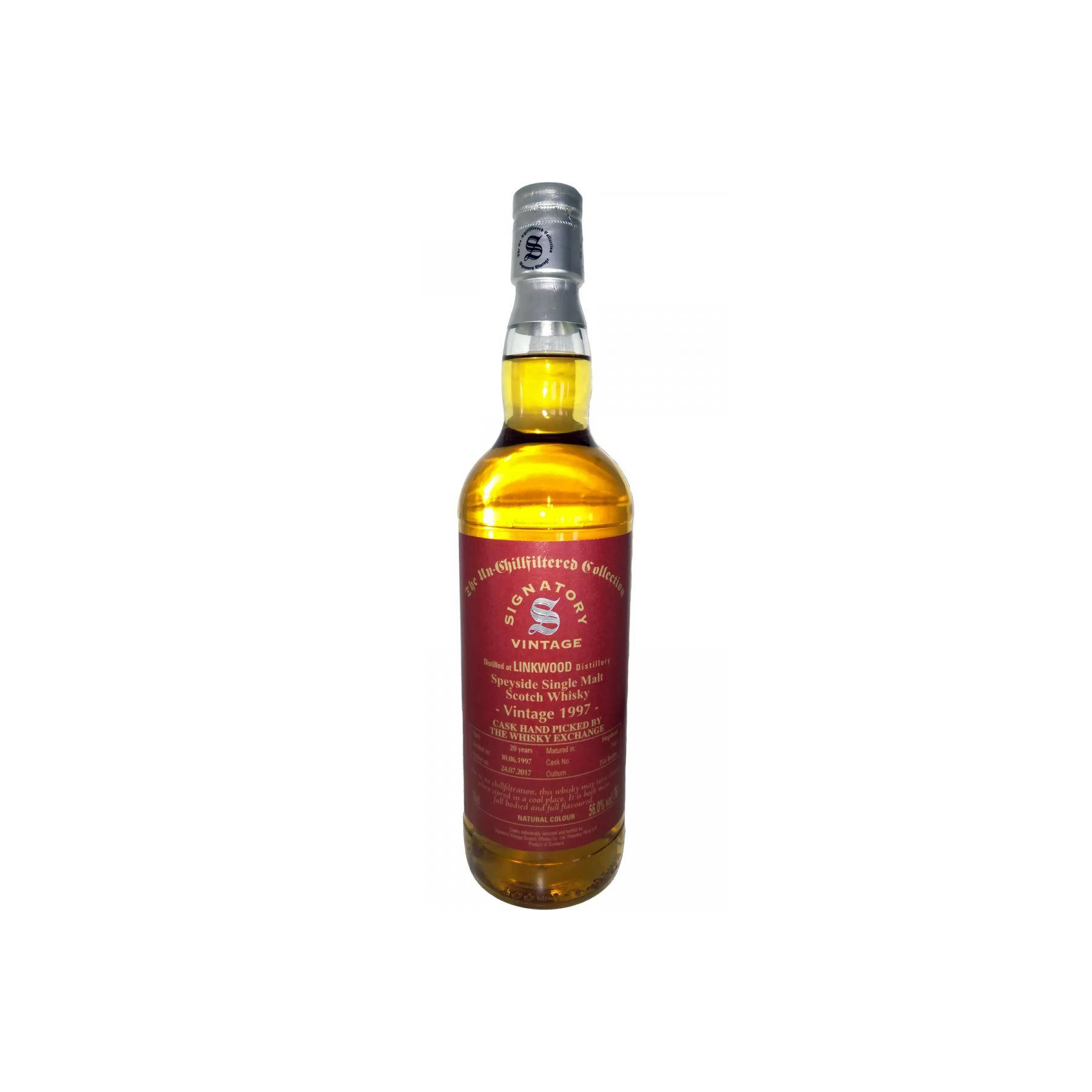 Linkwood The Un-Chillfiltered Collection 1997 20 Years Single Malt Whisky
