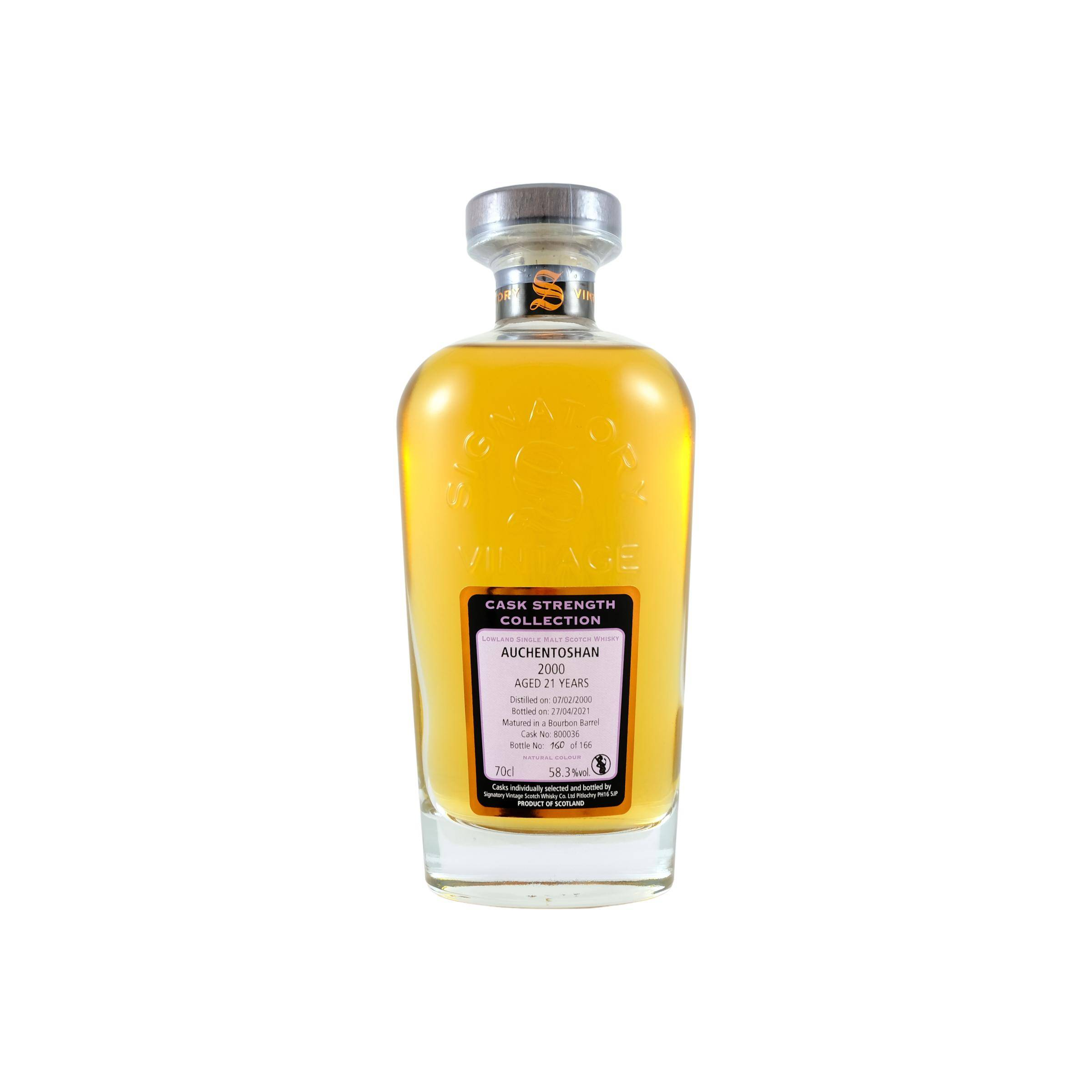 Auchentoshan Cask Strength Collection 2000 21 Years Single Malt Whisky