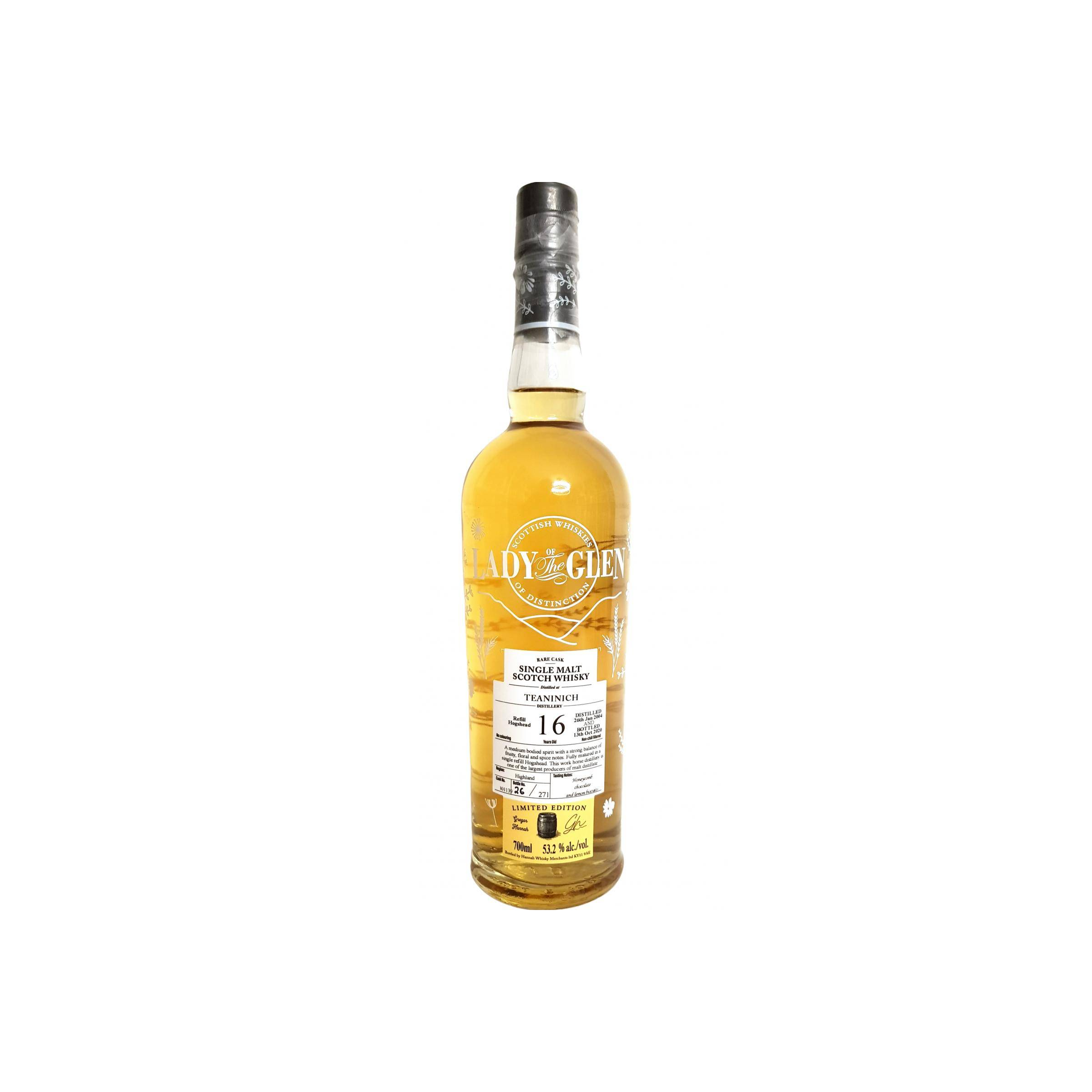 Teaninich Limited Edition 2004 16 Years Single Malt Whisky
