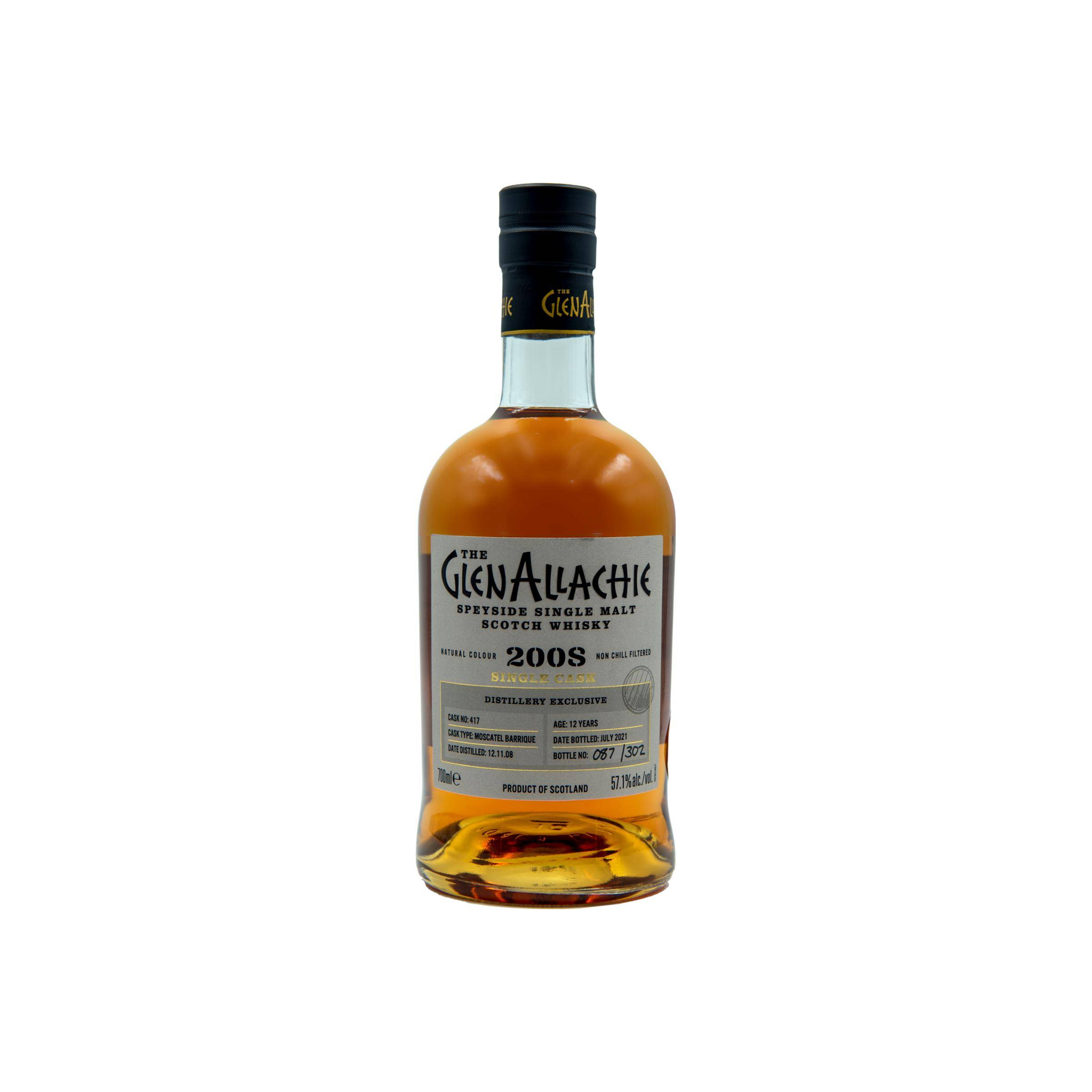 The GlenAllachie Single Cask 2008 12 Years Single Malt Whisky