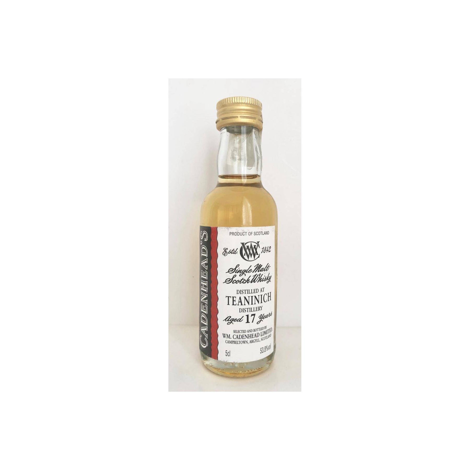 Teaninich Miniature 1993 17 Years Single Malt Whisky 2