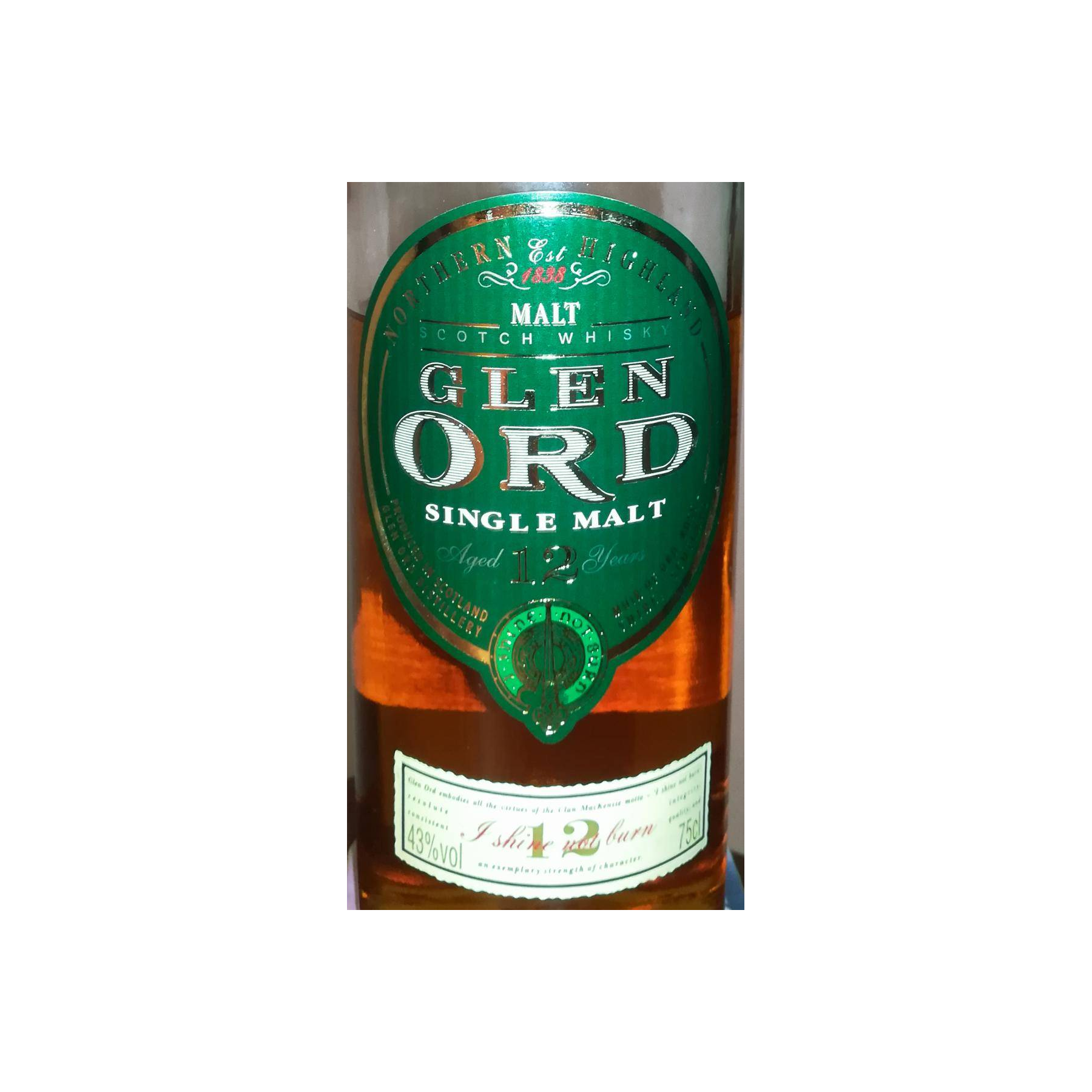 Glen Ord 12 Years Single Malt Whisky 2