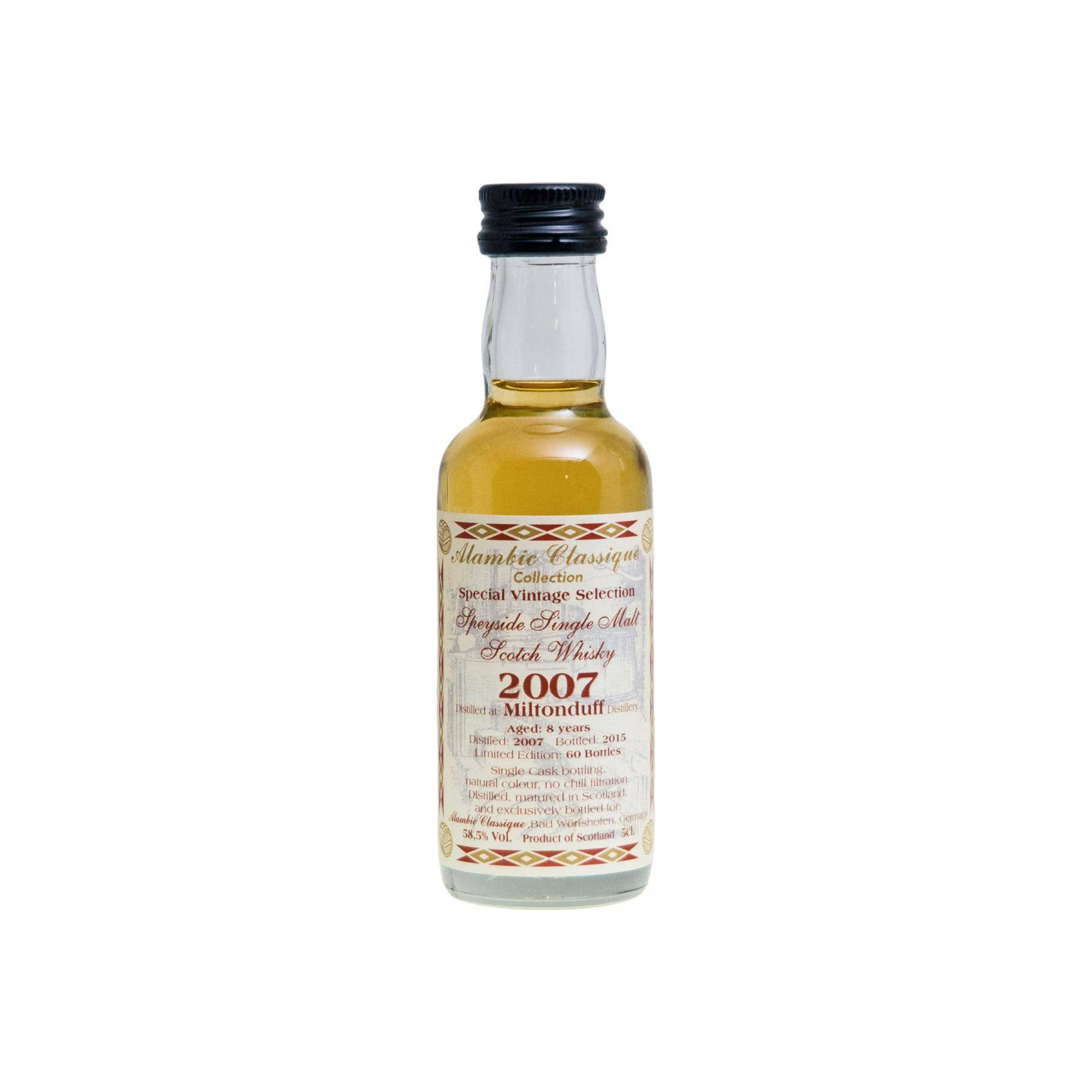 Miltonduff 2007 8 Years Single Malt Whisky 2