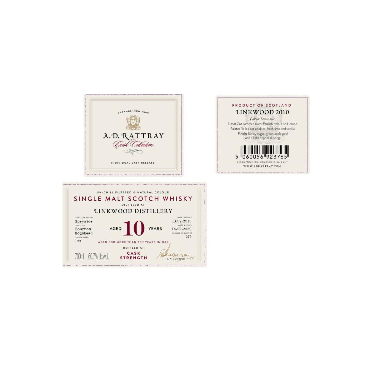 Linkwood 2010 10 Years Single Malt Whisky
