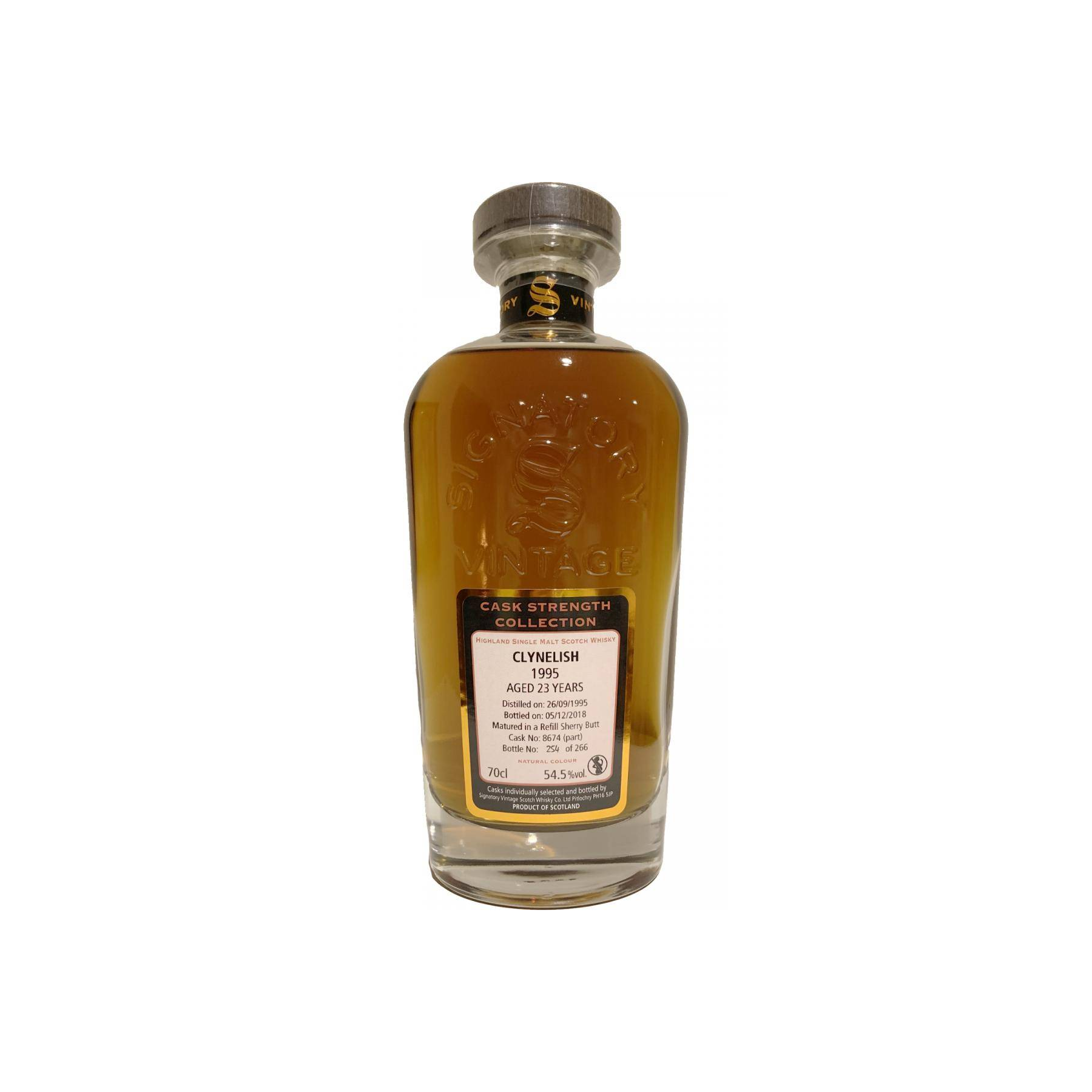 Clynelish Cask Strength Collection 1995 23 Years Single Malt Whisky