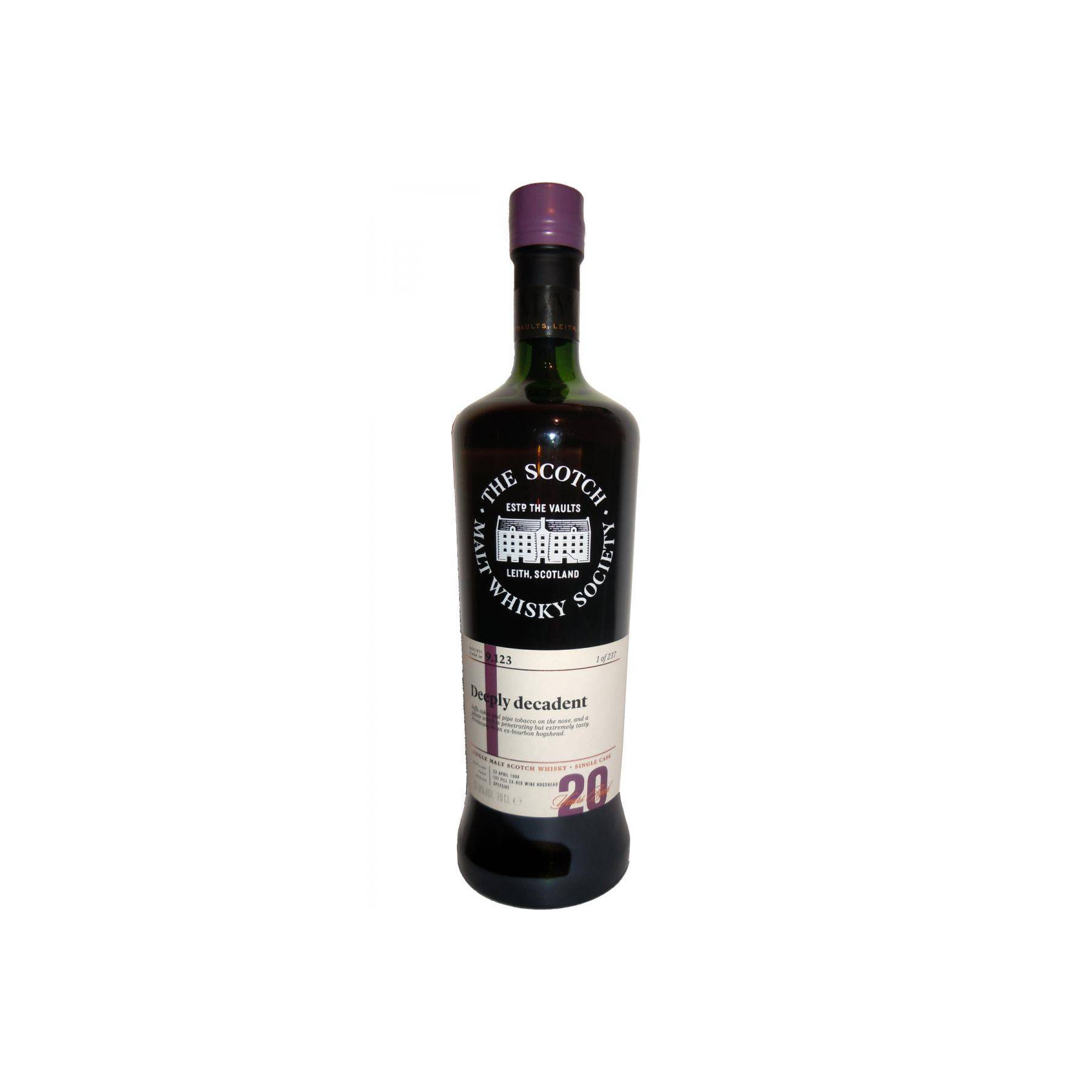 The Scotch Malt Whisky Society 1996 20 Years Single Malt Whisky
