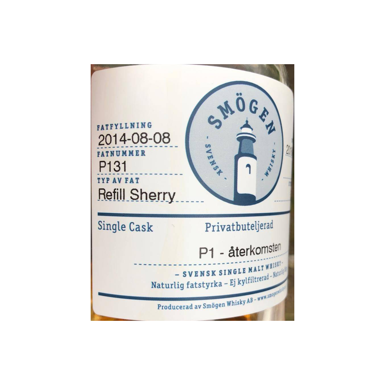 The Scotch Malt Whisky Society 2014 4 Years Single Malt Whisky