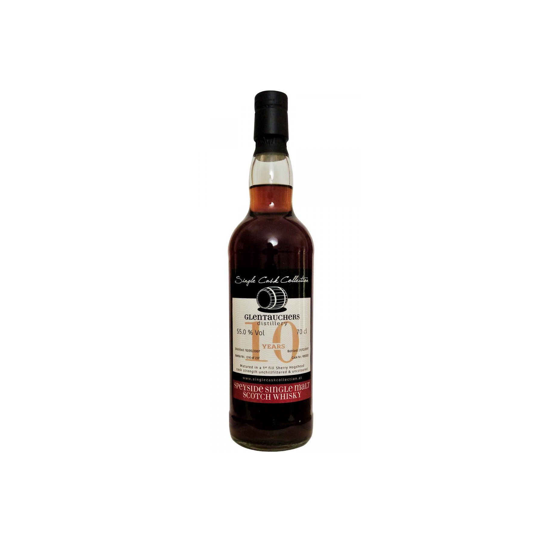 Glentauchers 2007 10 Years Single Malt Whisky