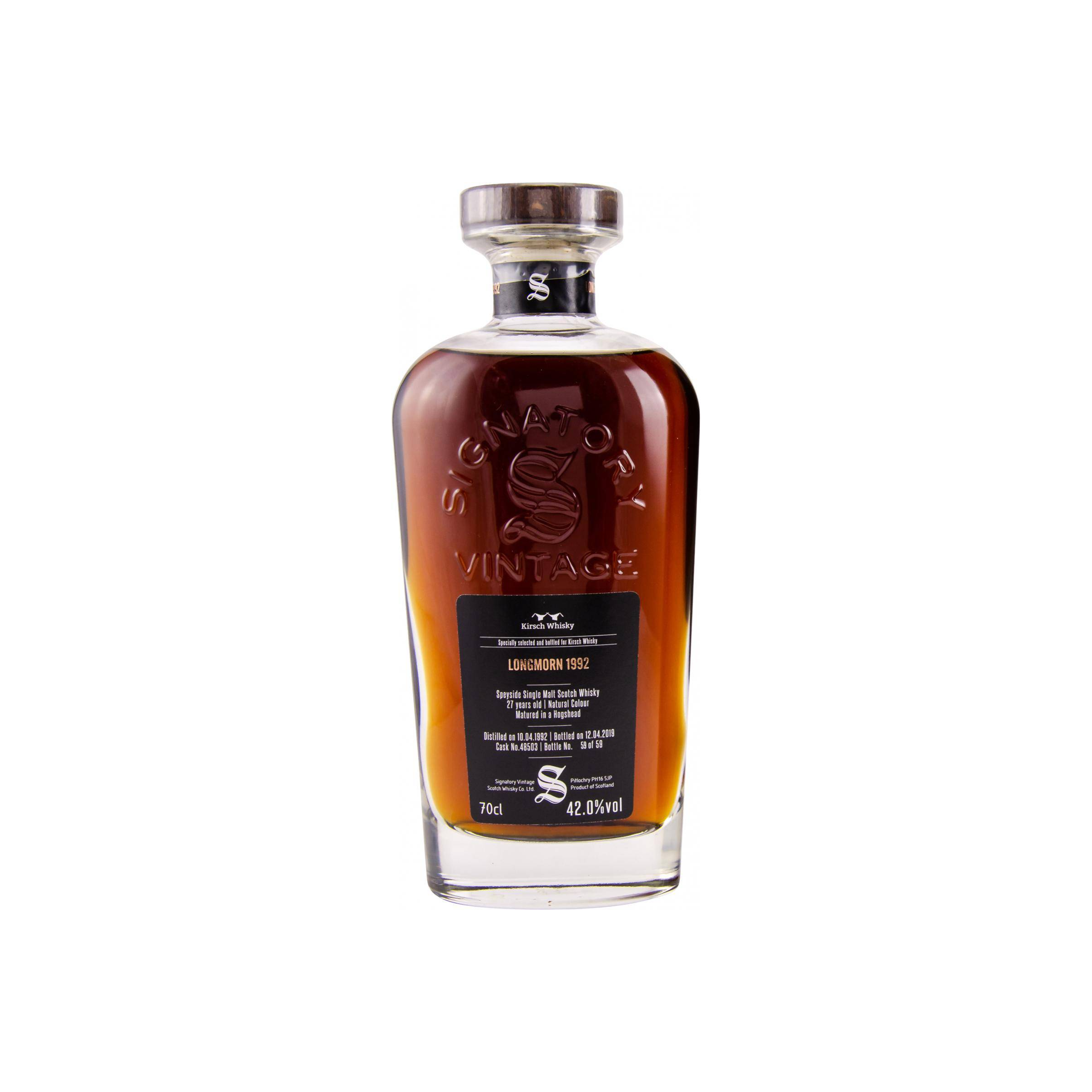 Longmorn Cask Strength Collection 1992 27 Years Single Malt Whisky