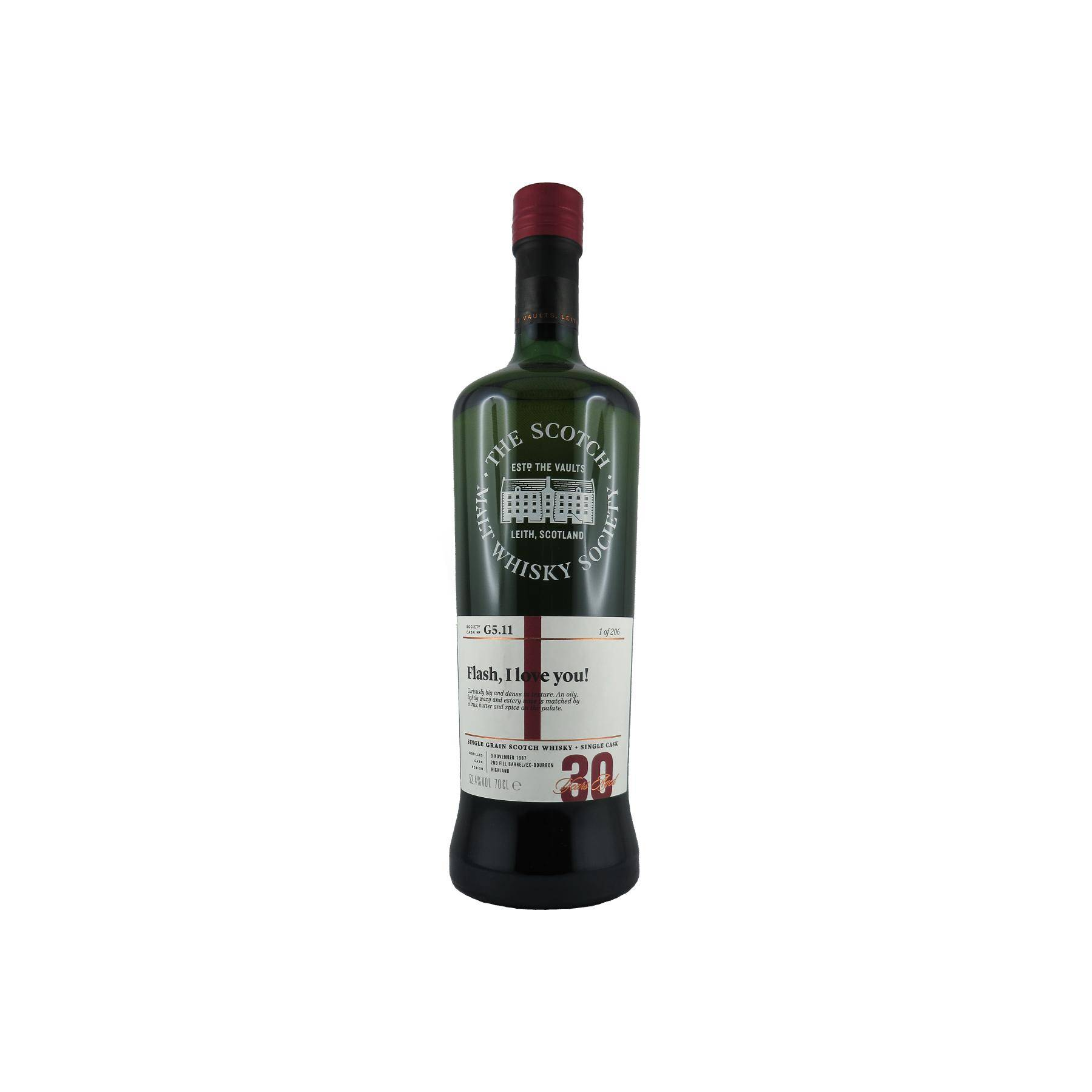 The Scotch Malt Whisky Society 1987 30 Years Single Grain Whisky