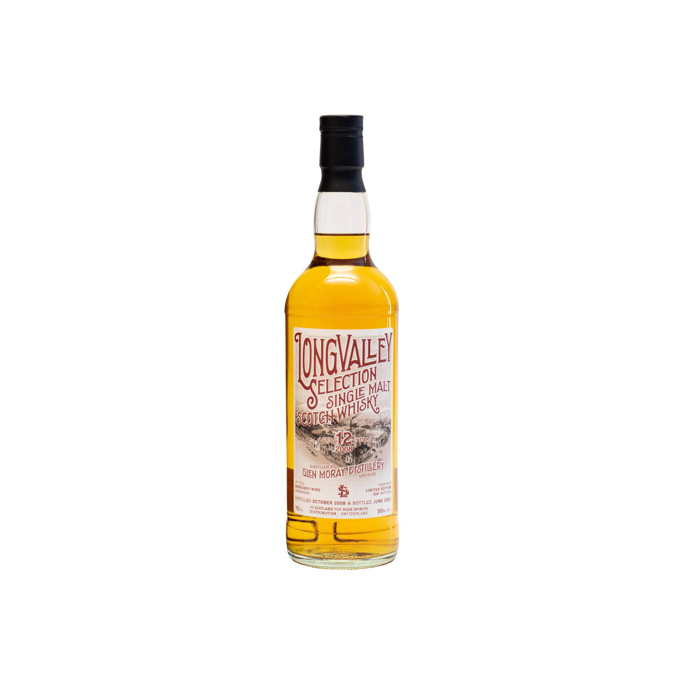 Glen Moray 2008 12 Years Single Malt Whisky