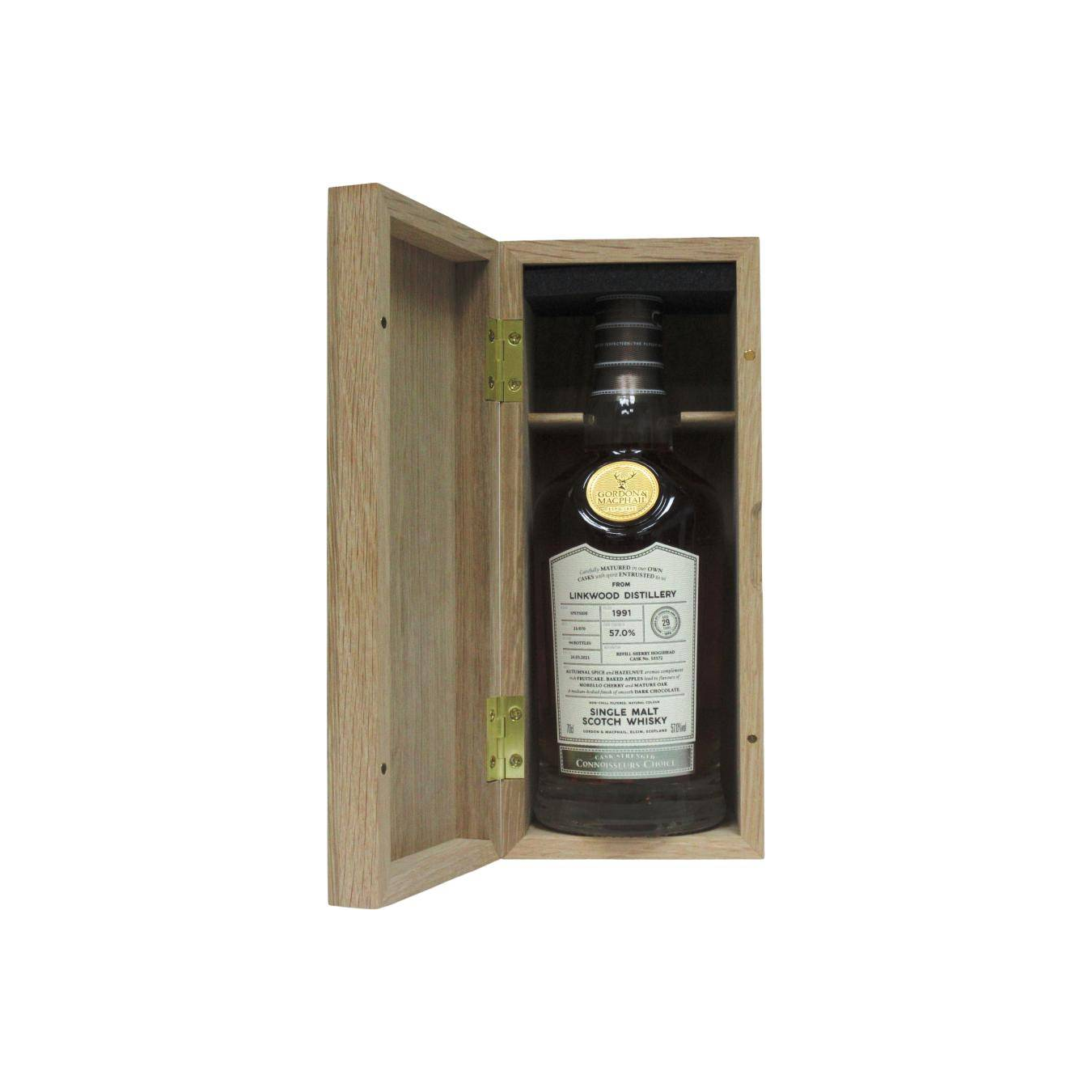 Linkwood Connoisseurs Choice - Cask Strength 1991 29 Years Single Malt Whisky 2
