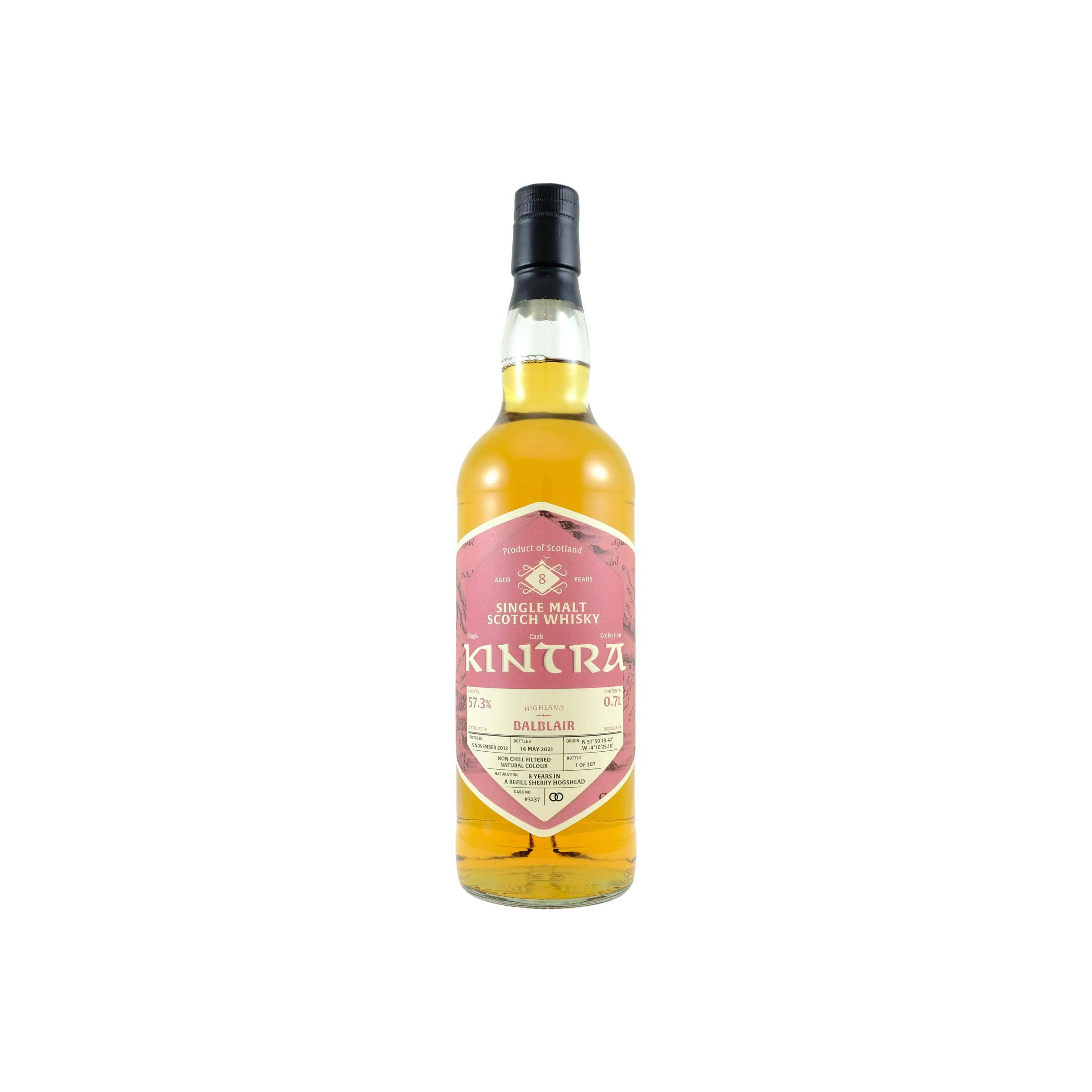 Balblair 2012 8 Years Single Malt Whisky