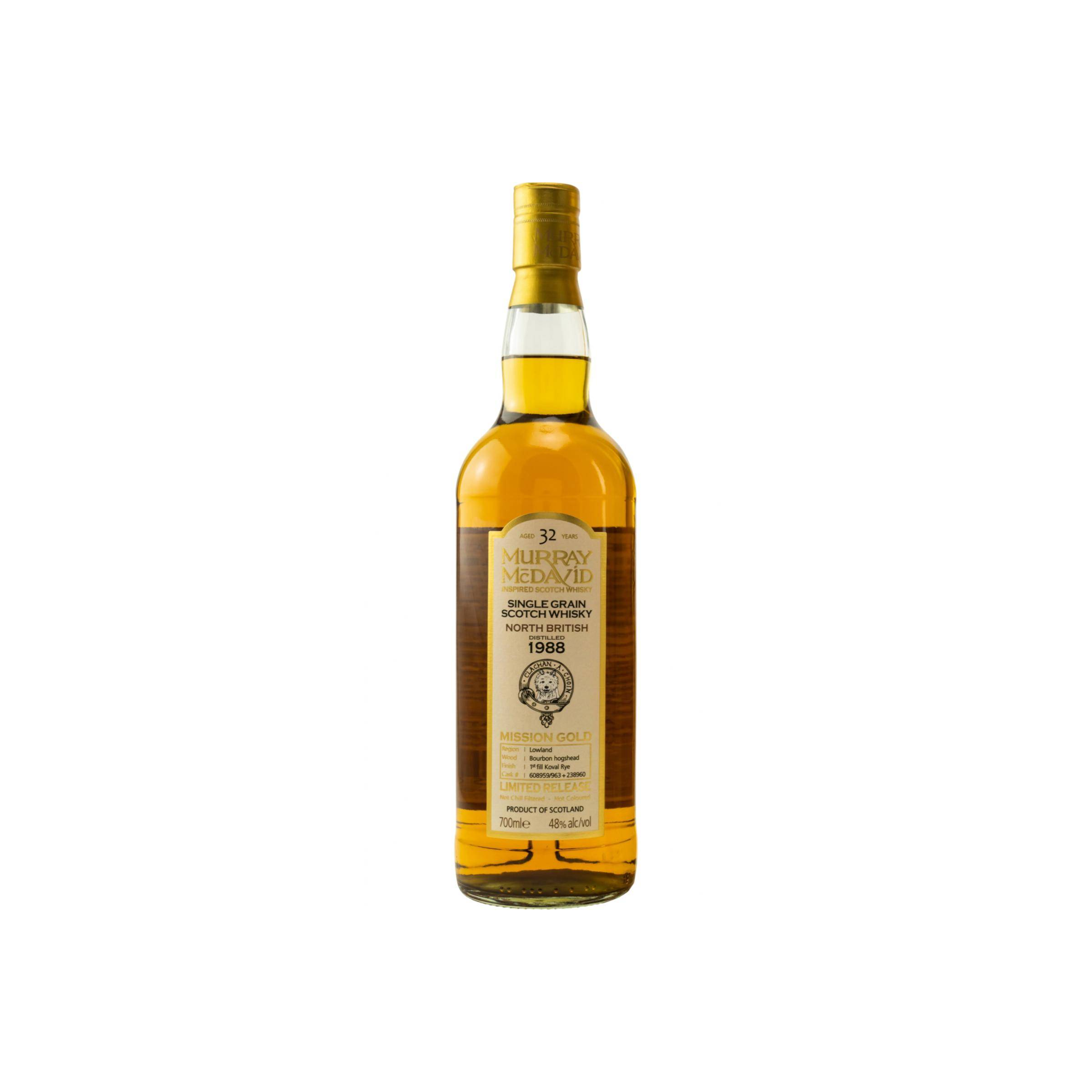 North British 1988 32 Years Single Grain Whisky