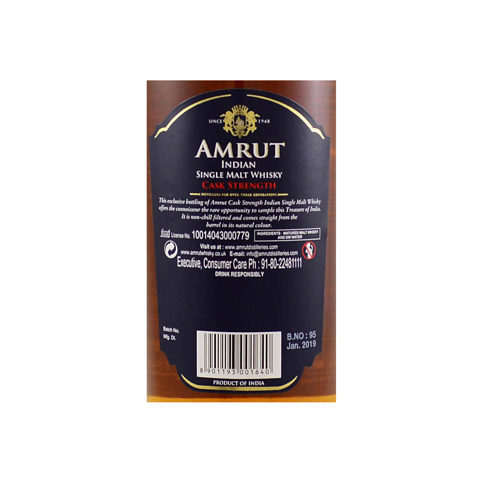 Amrut Single Malt Whisky 3