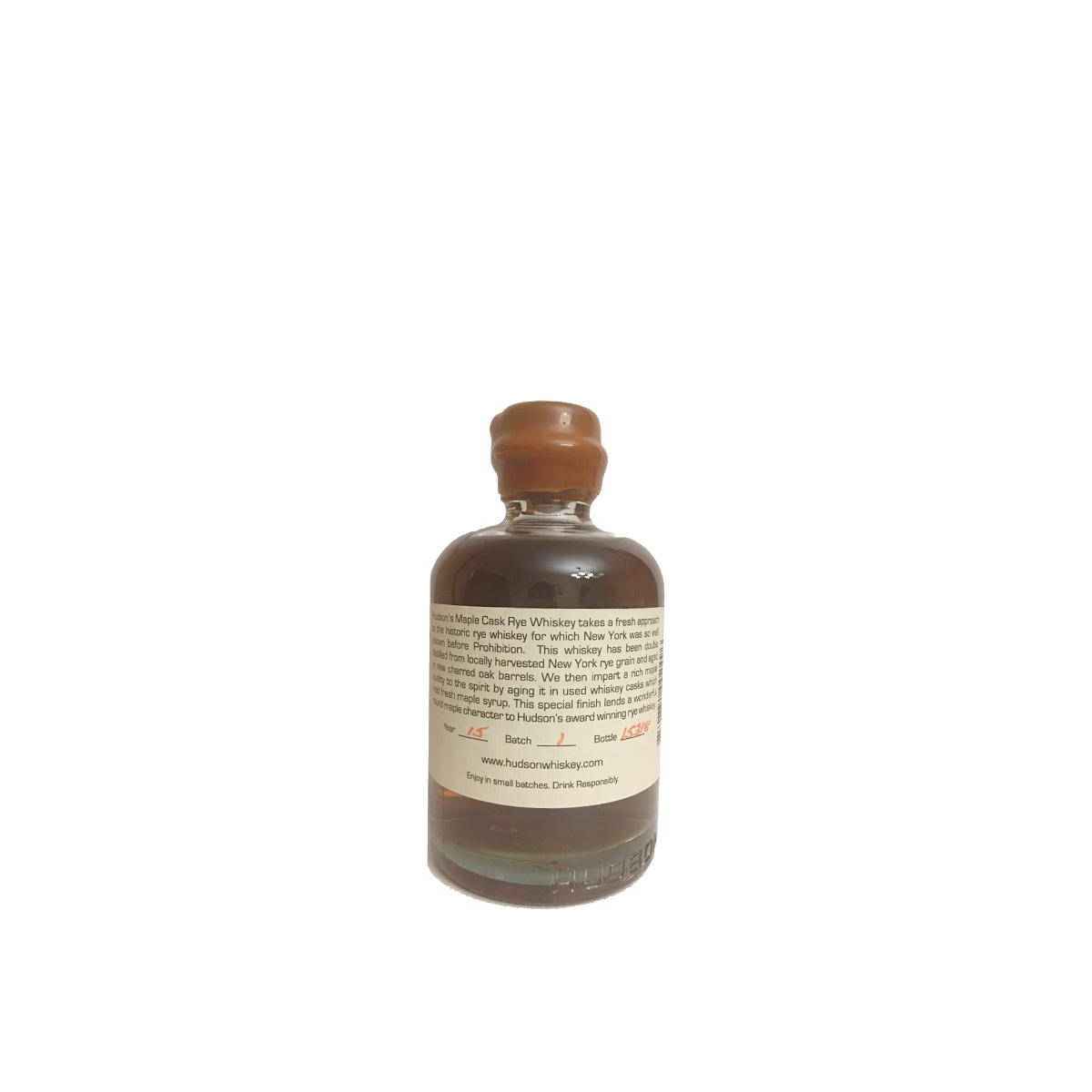 Hudson Maple Cask Rye Whiskey