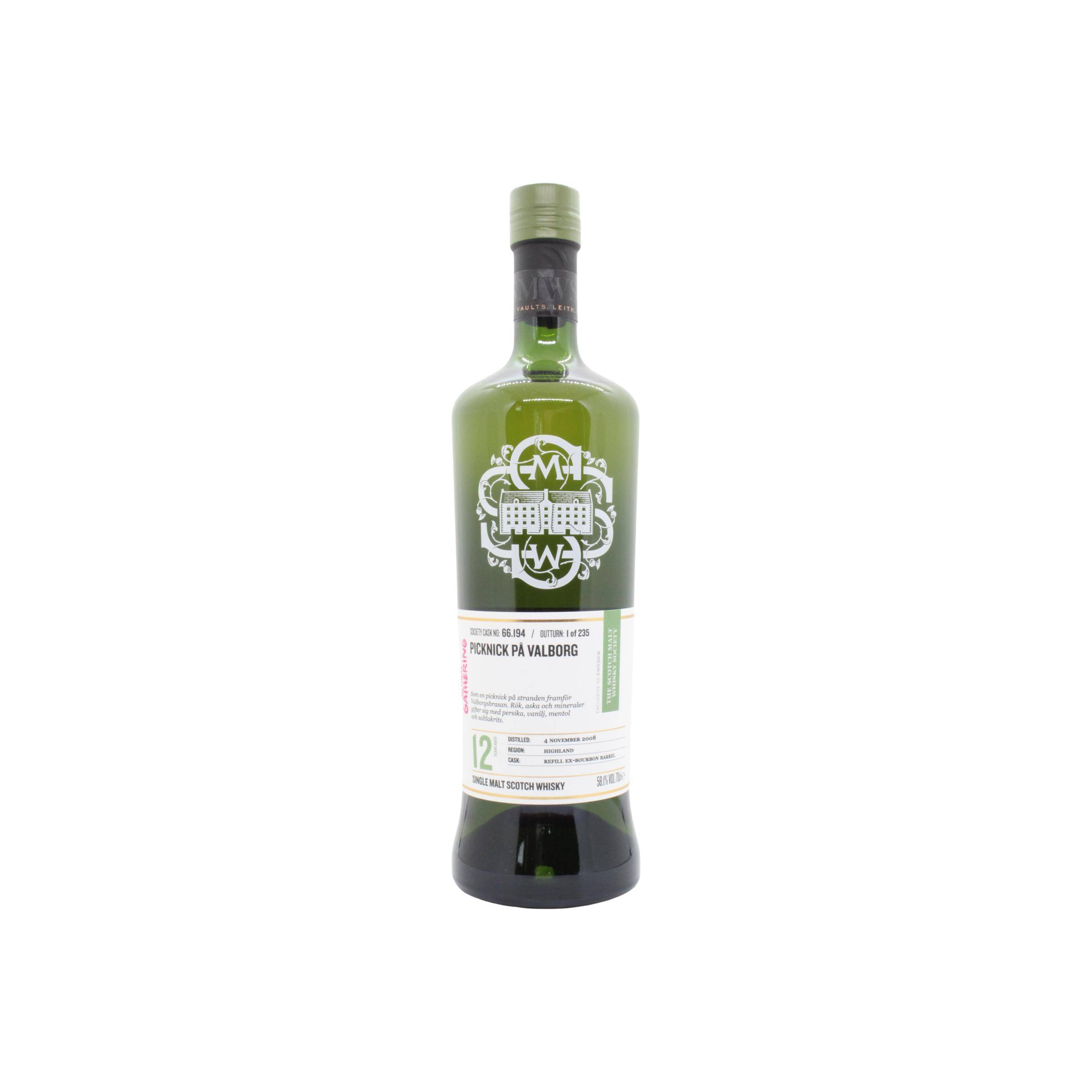 The Scotch Malt Whisky Society 2008 12 Years Single Malt Whisky