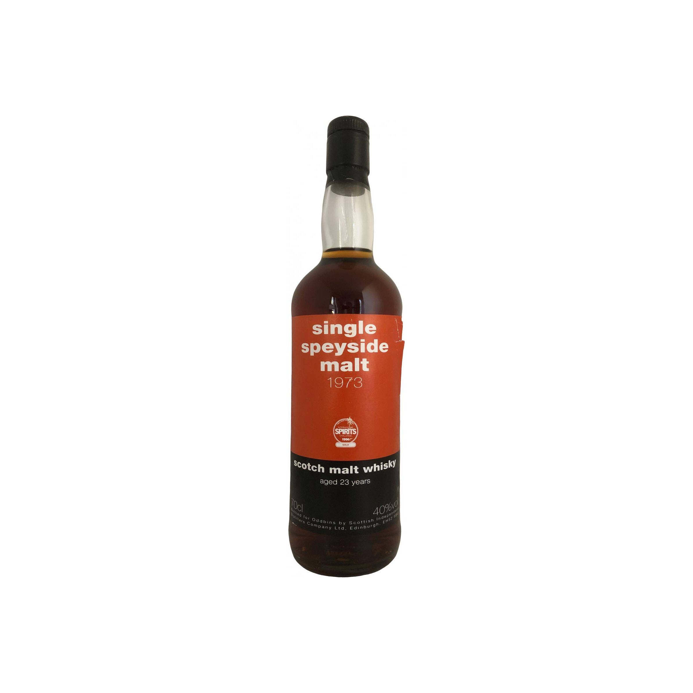 Single Speyside Malt 1973 Od
