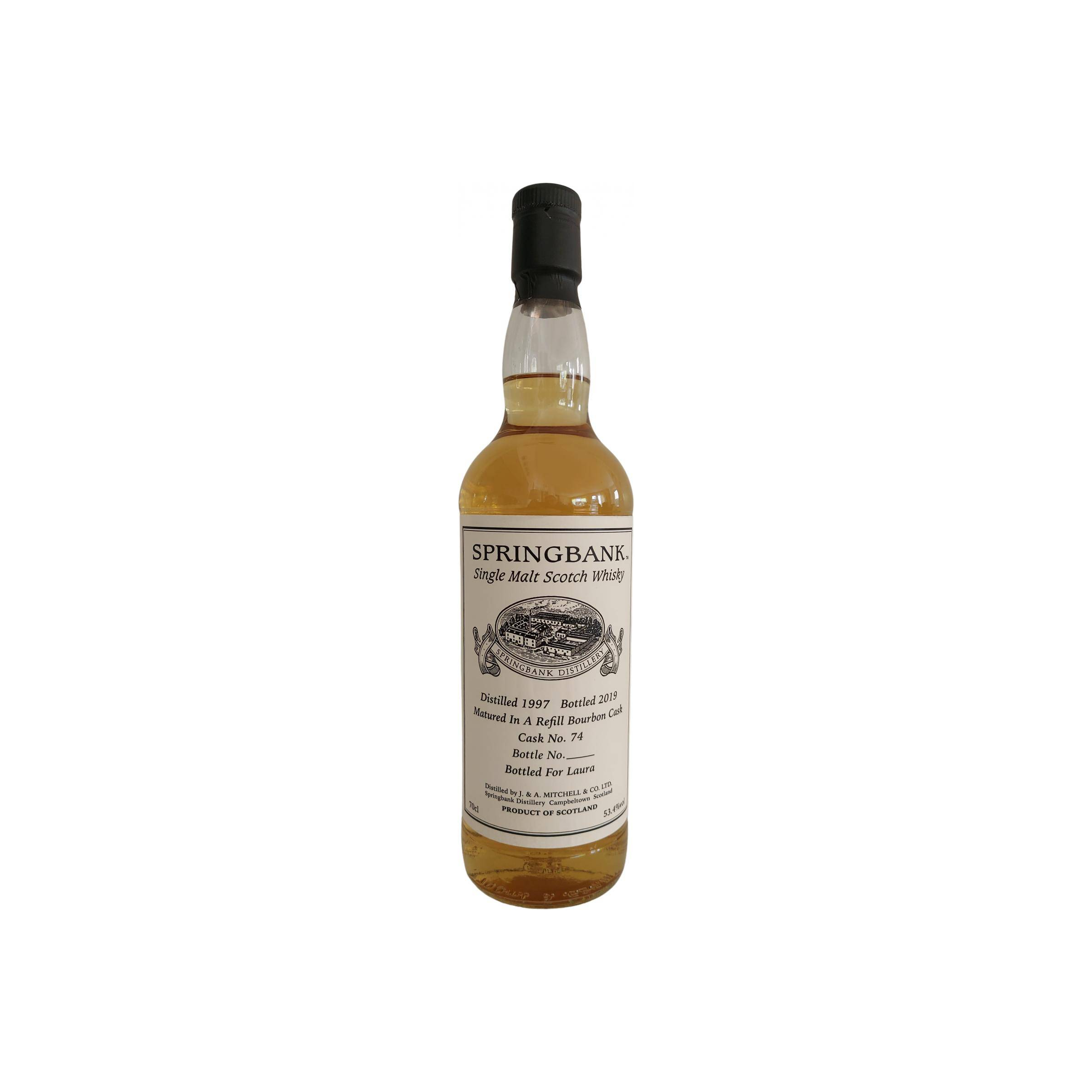 Springbank Private Bottling 1997 21 Years Single Malt Whisky