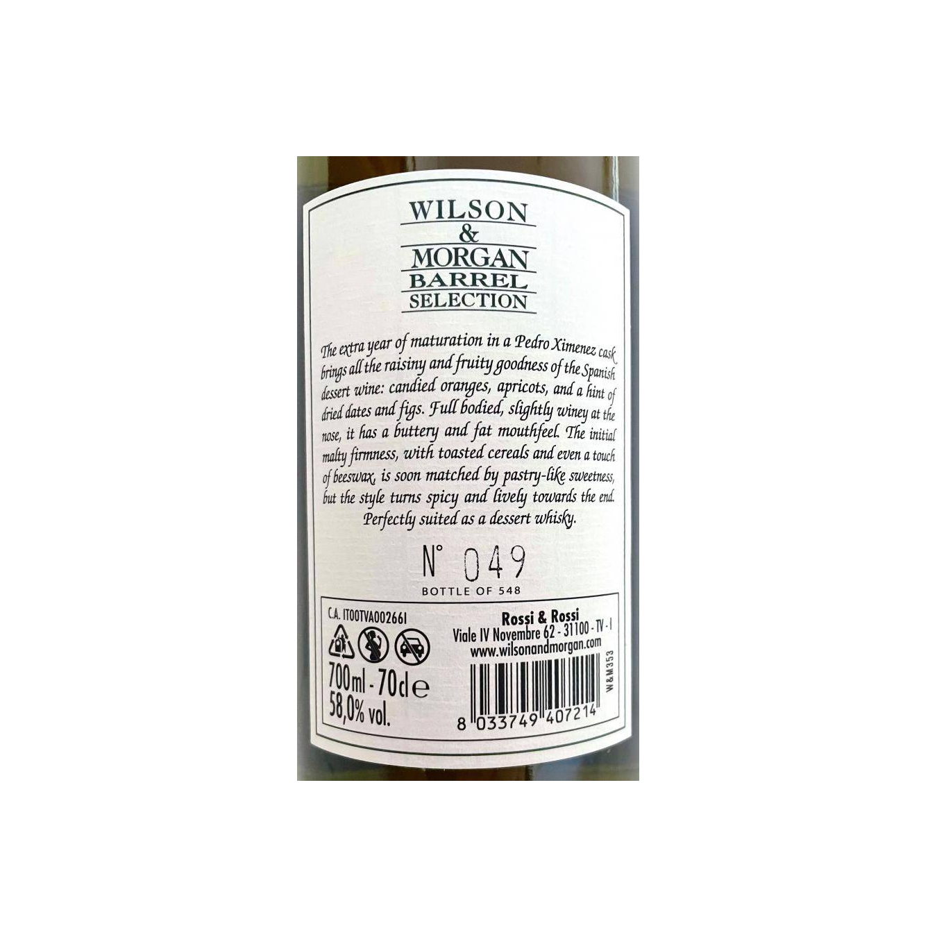 Linkwood Barrel Selection 2008 12 Years Single Malt Whisky 2