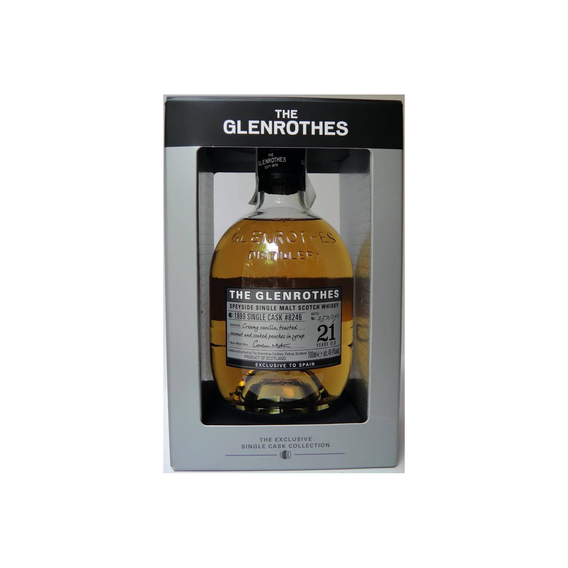 The Glenrothes 1999 21 Years Single Malt Whisky 3