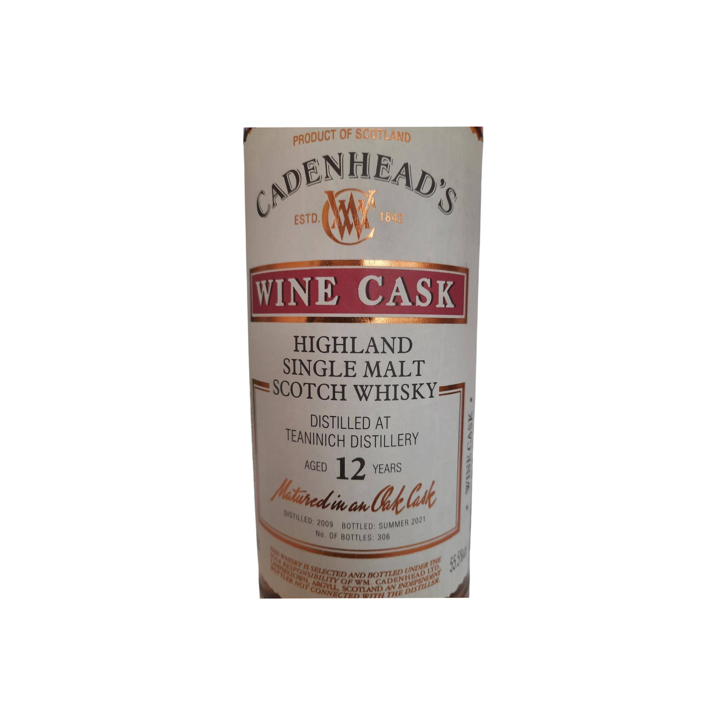 Teaninich 2009 12 Years Single Malt Whisky 3
