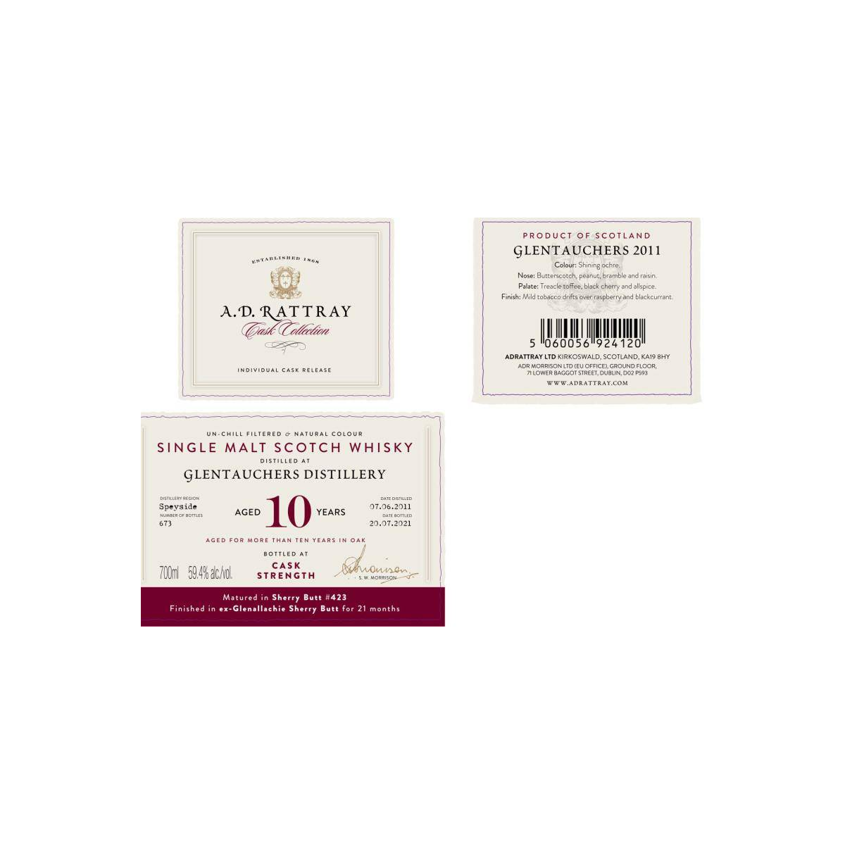 Glentauchers 2011 10 Years Single Malt Whisky 2