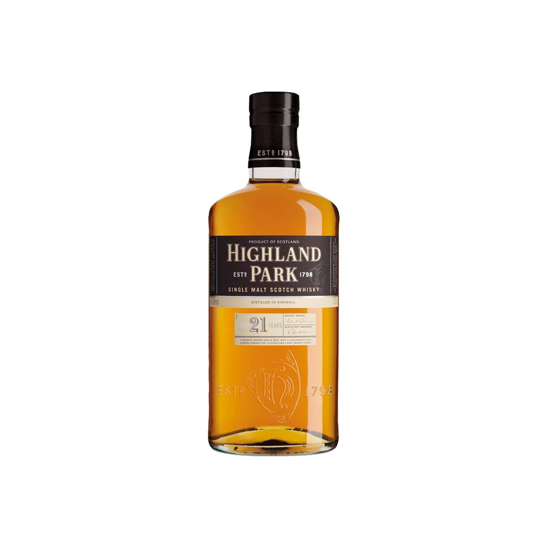 Highland Park 21 Years Single Malt Whisky