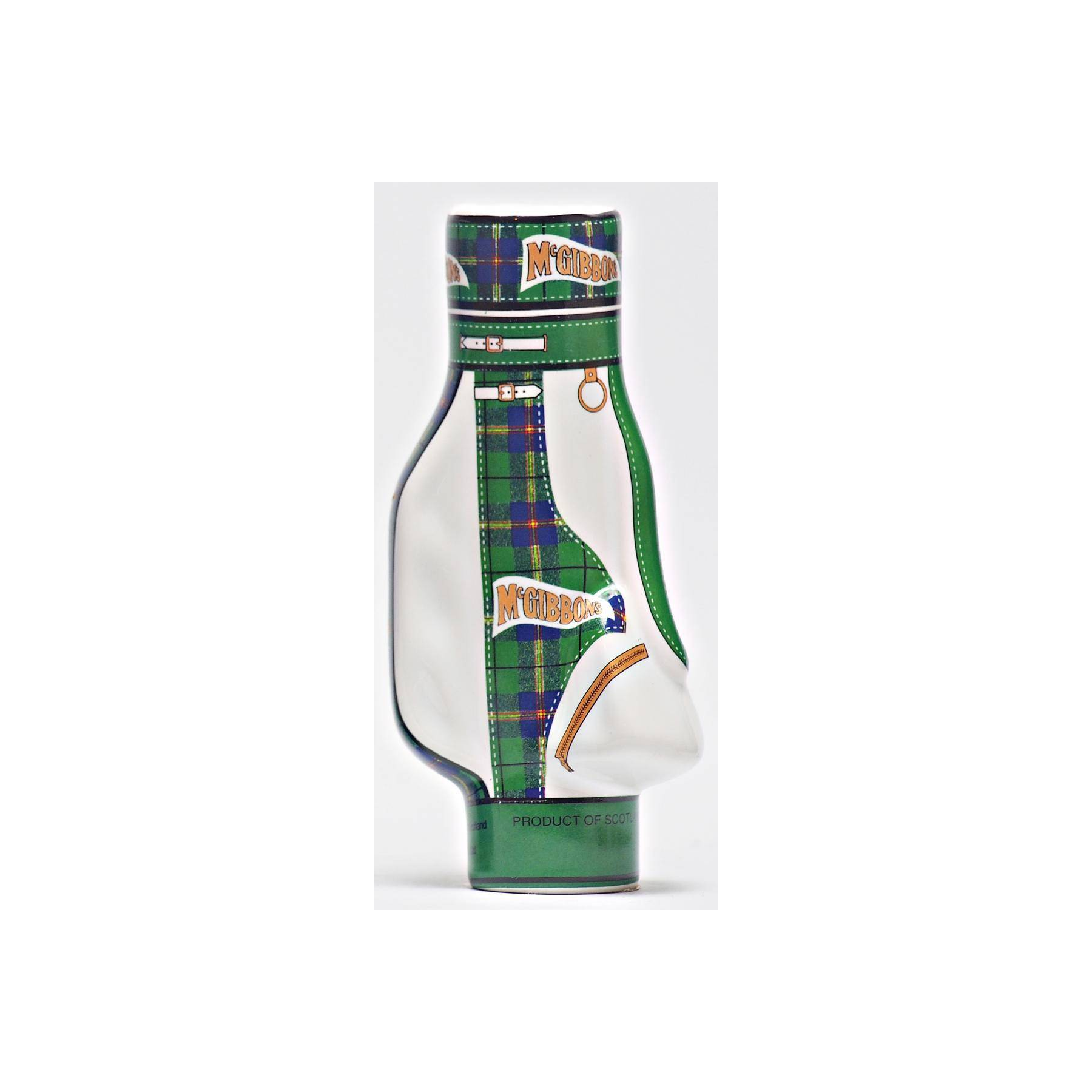 McGibbon's Golf Bag Decanter Tartan Carmichael 3