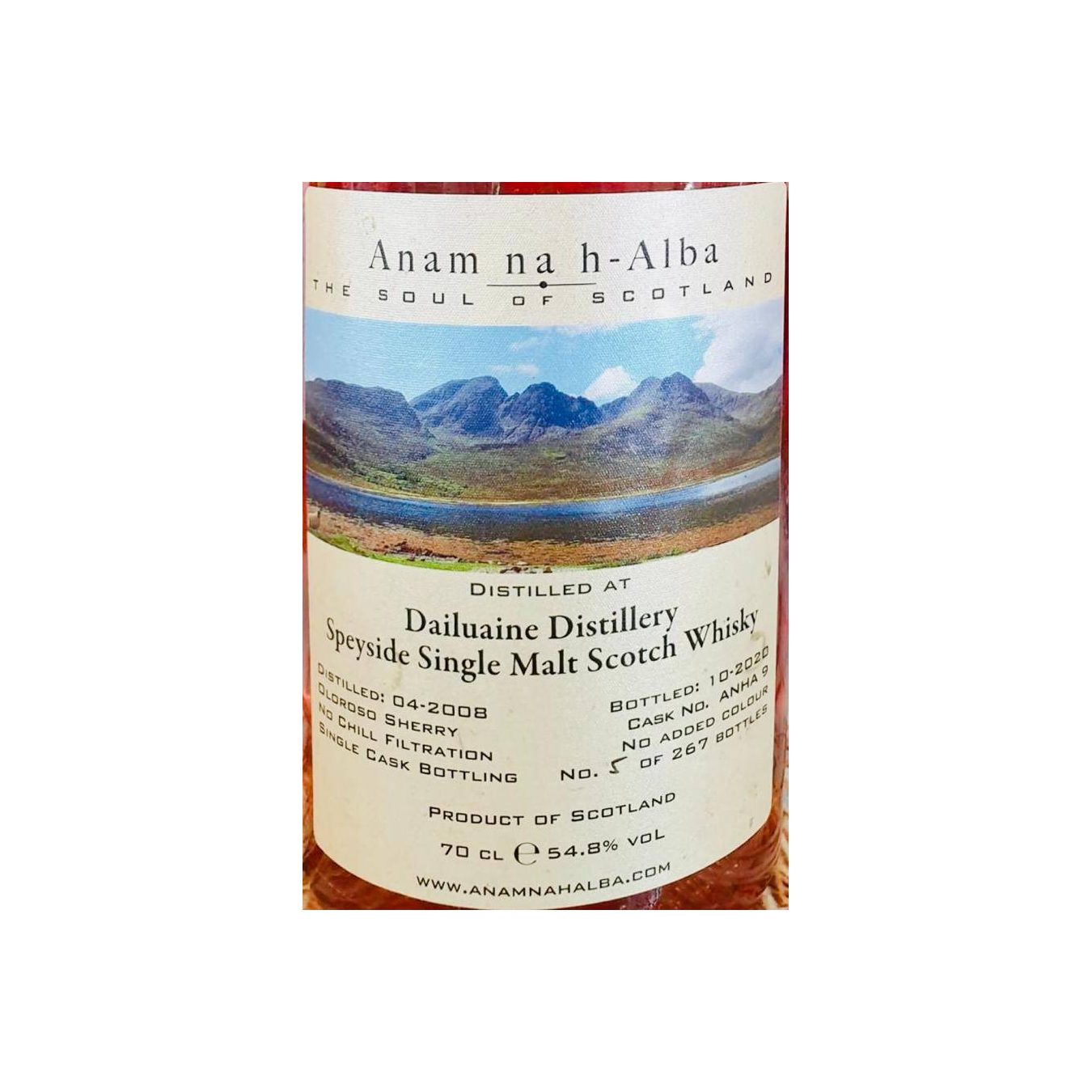 Dailuaine 2008 12 Years Single Malt Whisky 2