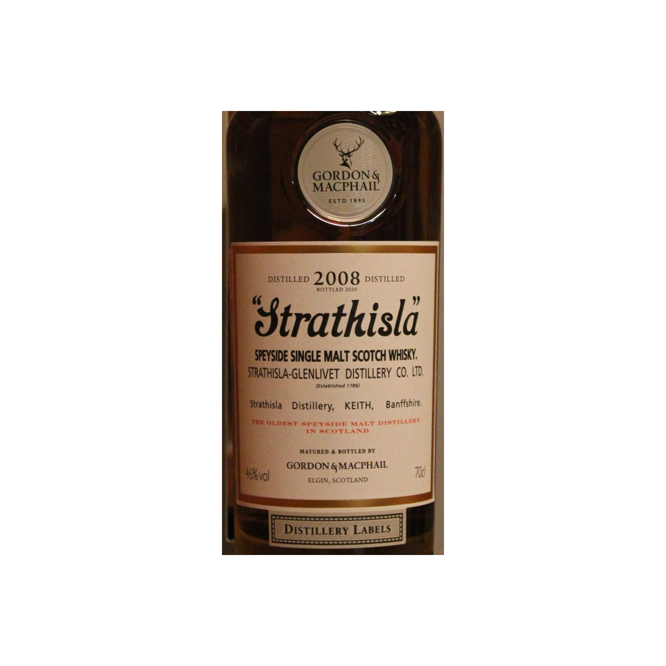 Strathisla 2008 12 Years Single Malt Whisky 2