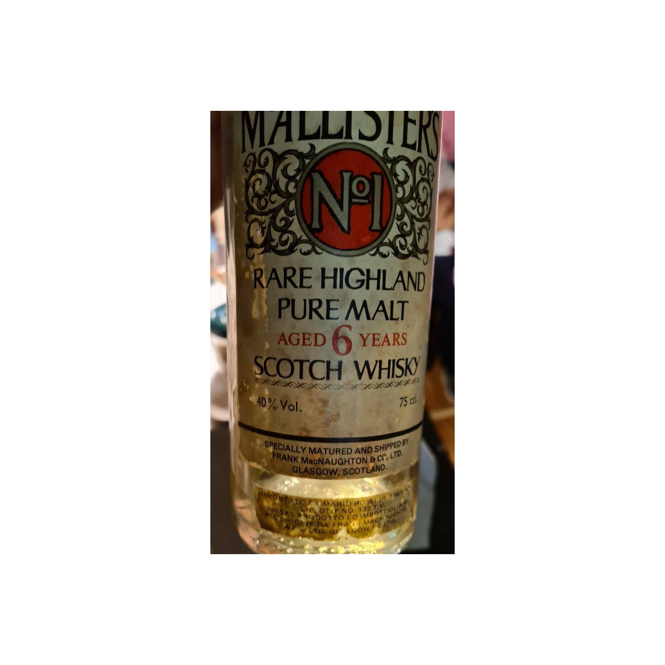 McAllister's 06-year-old 2