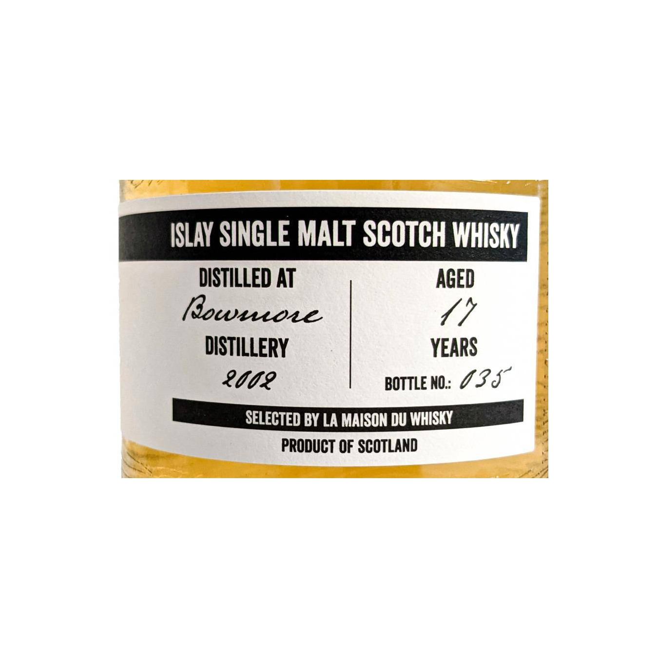 Bowmore 2002 17 Years Single Malt Whisky 2