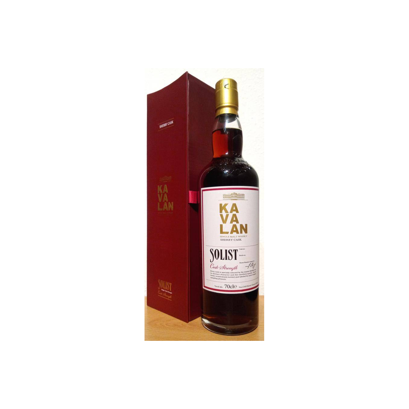 Kavalan Sherry Cask 2008 10 Years Single Malt Whisky 2