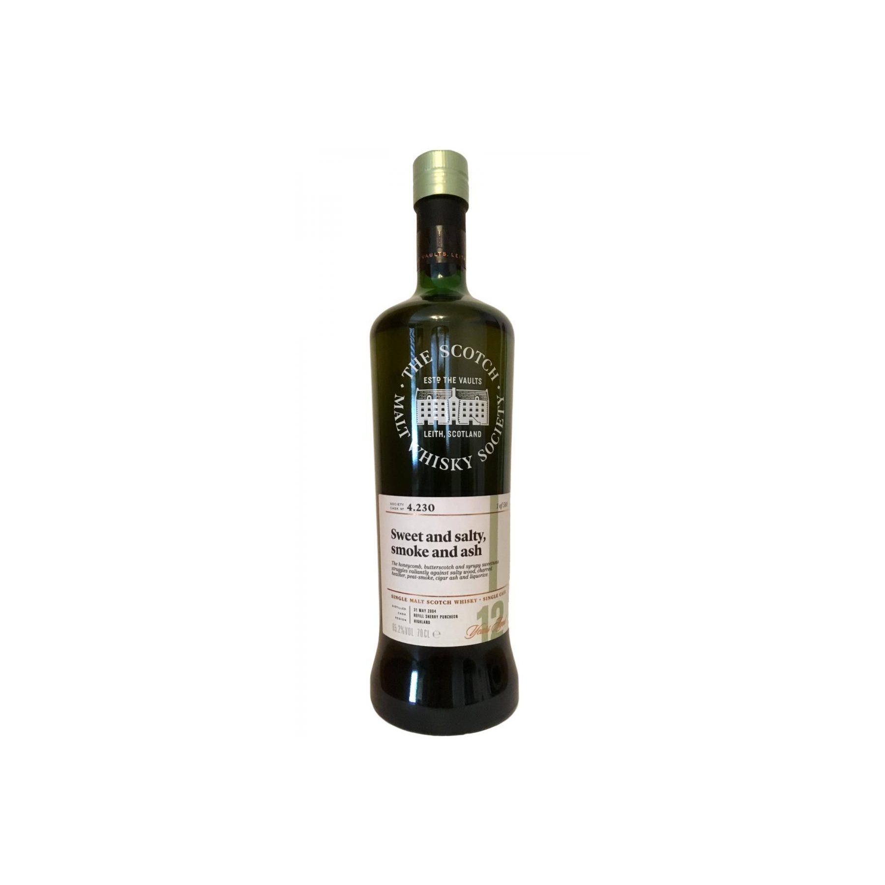 The Scotch Malt Whisky Society 2004 12 Years Single Malt Whisky