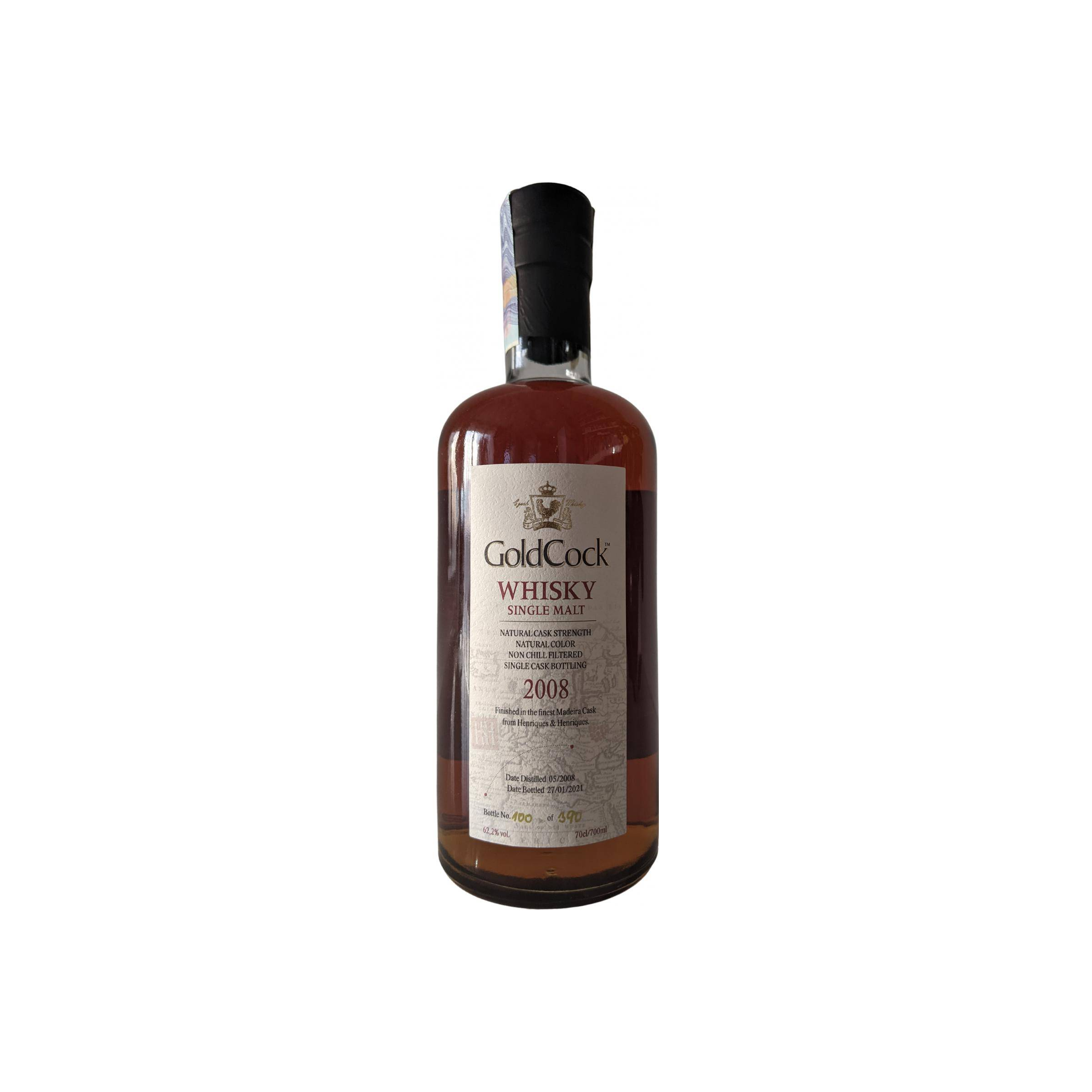 Gold Cock 2008 12 Years Single Malt Whisky