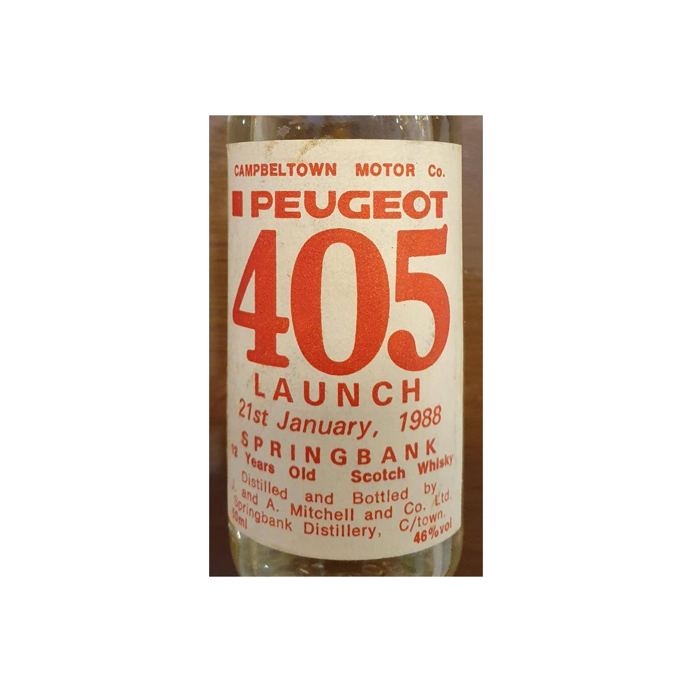Springbank 12 Years Single Malt Whisky