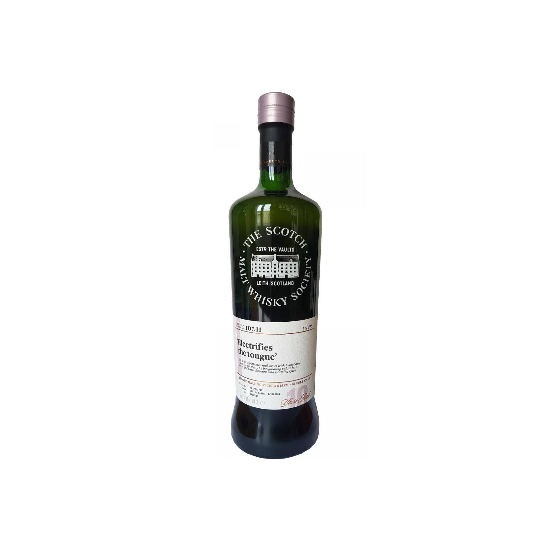 The Scotch Malt Whisky Society 2007 10 Years Single Malt Whisky