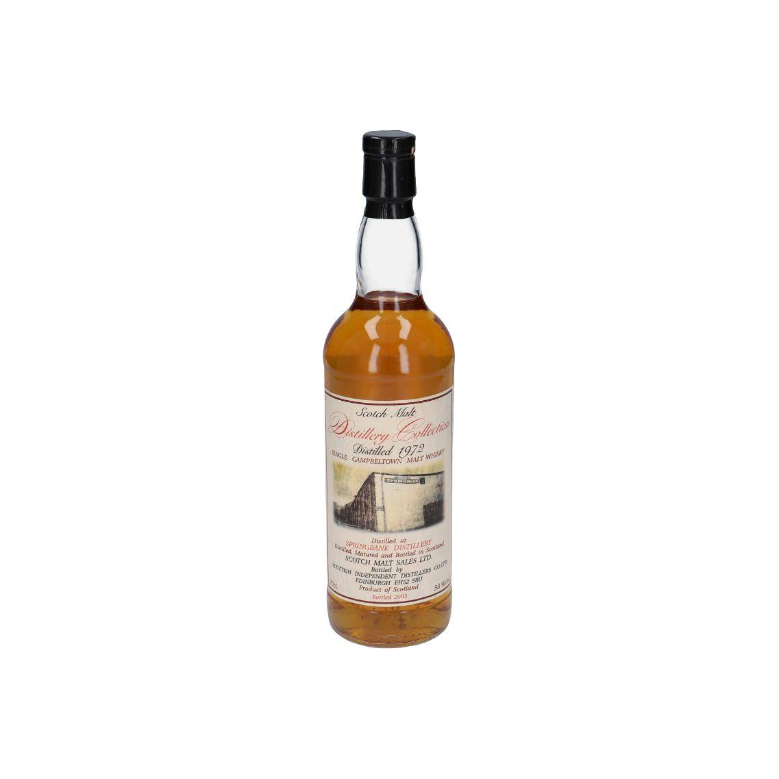 Springbank 1972 31 Years Single Malt Whisky