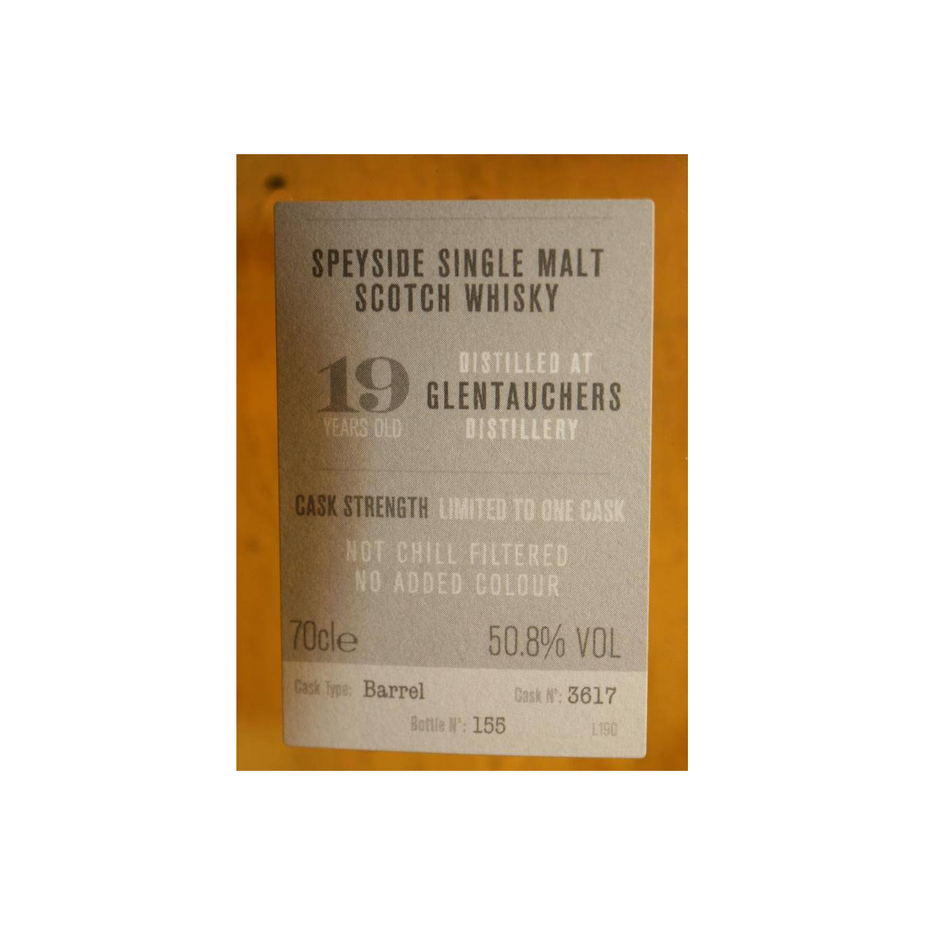 Glentauchers 19 Years Single Malt Whisky 2